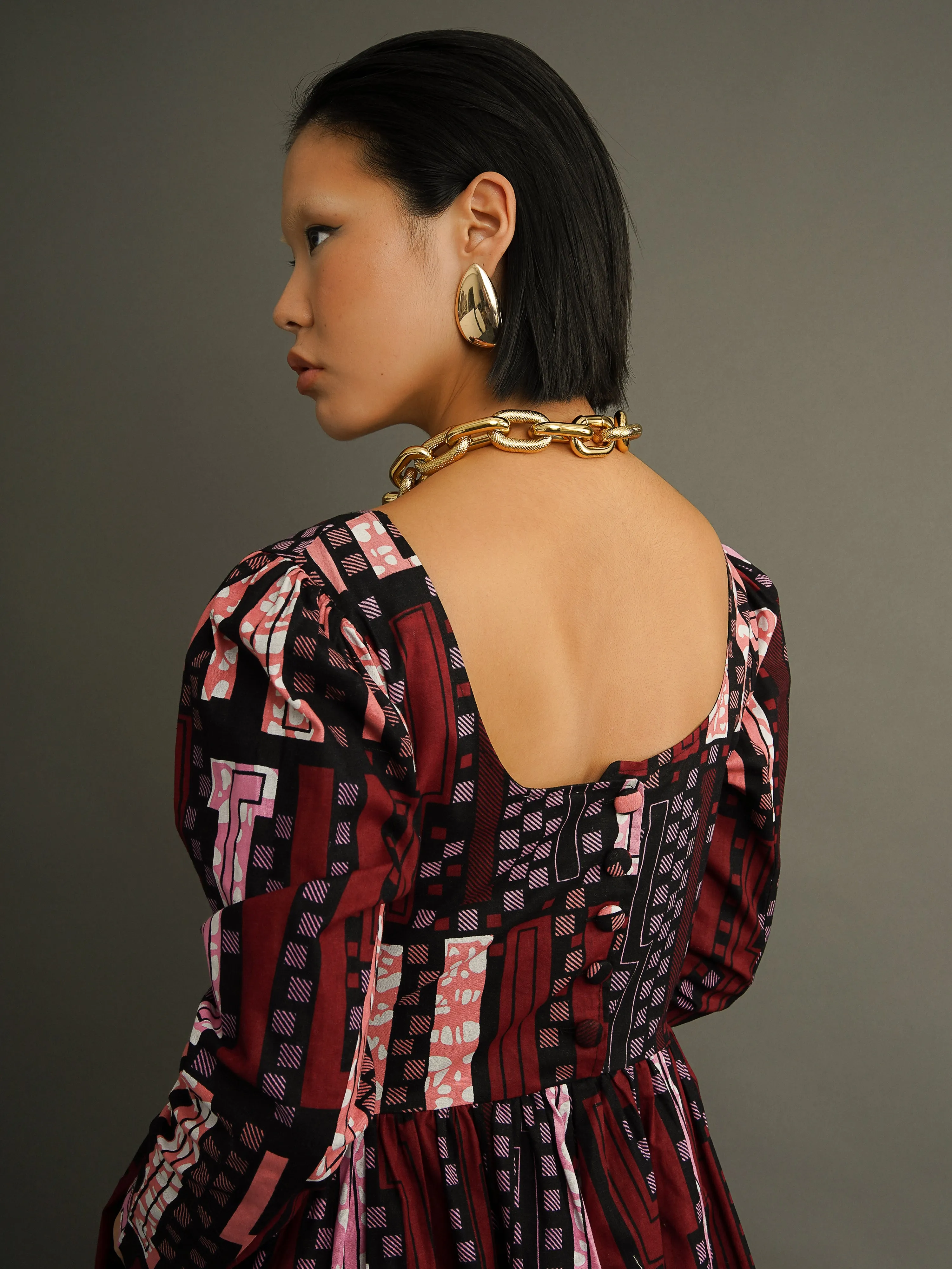 Yemisola Open Back Dress sold by Kemi Telford product image thumbnail 2