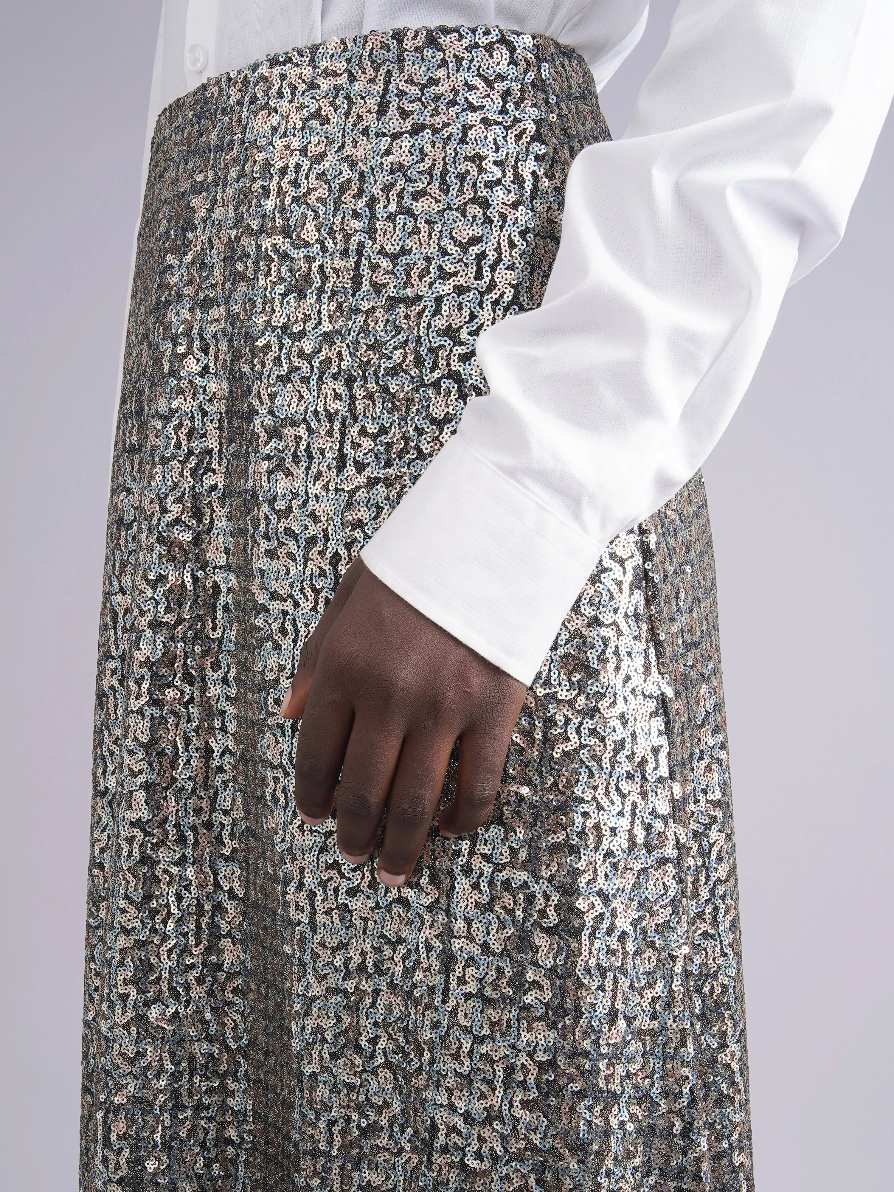 KemKem Sequin Midi Skirt sold by Kemi Telford product image thumbnail 4