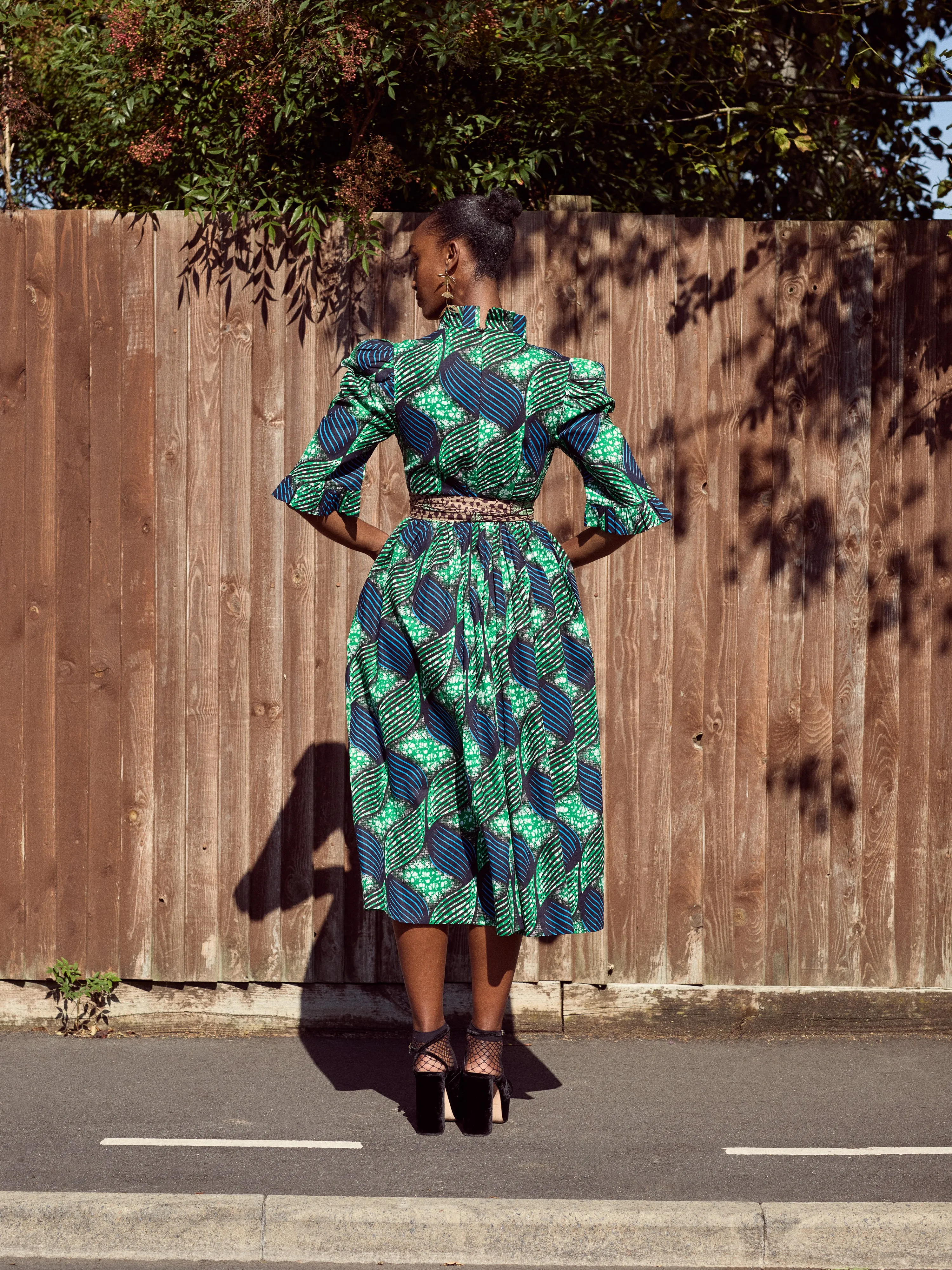 Adeola V Neck Greta Dress sold by Kemi Telford product image thumbnail 2