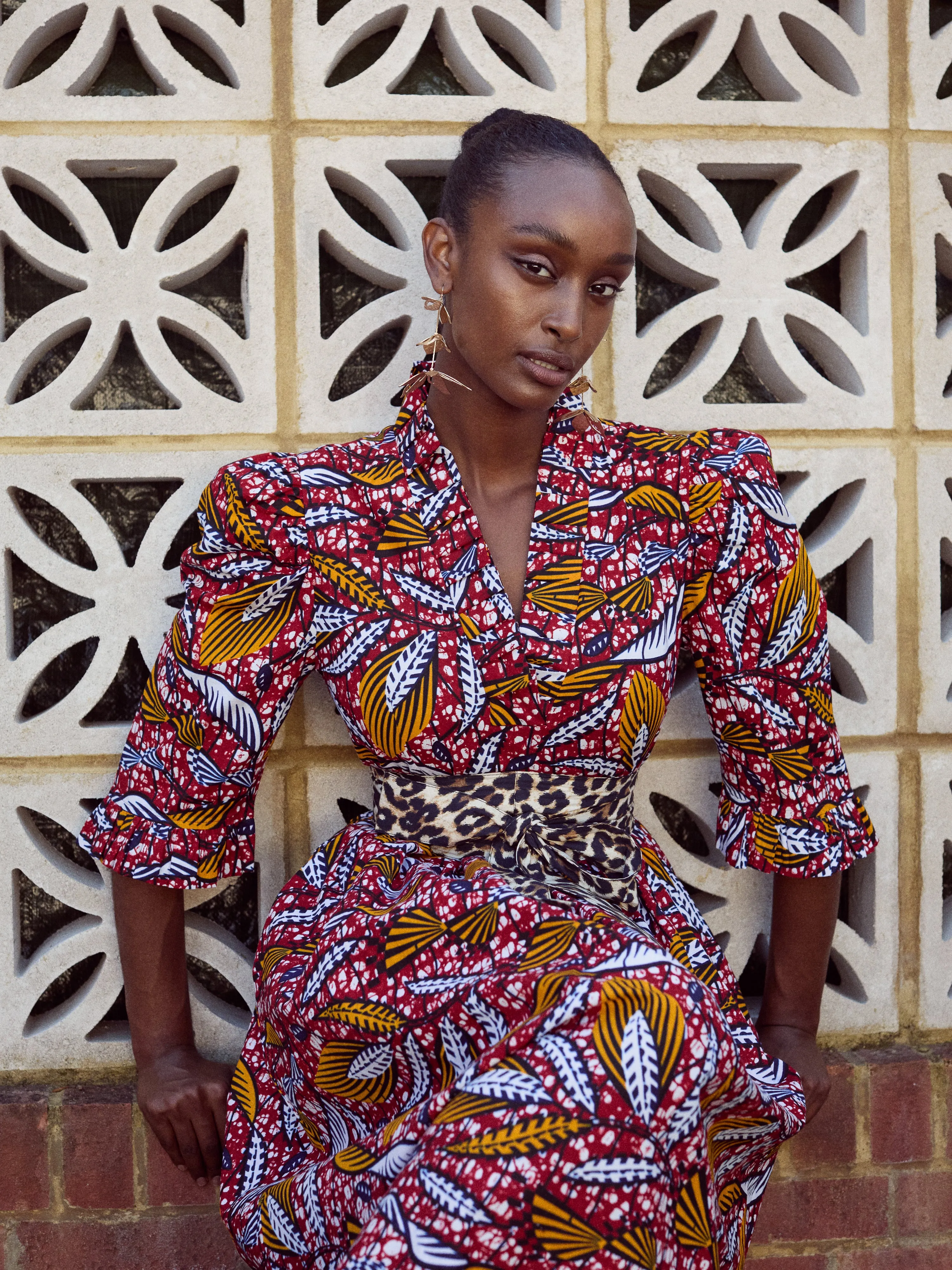 Aniola V Neck Greta Dress sold by Kemi Telford product image thumbnail 2