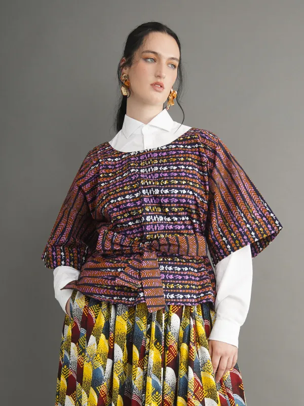 Rose Buba Belted Blouse sold by Kemi Telford