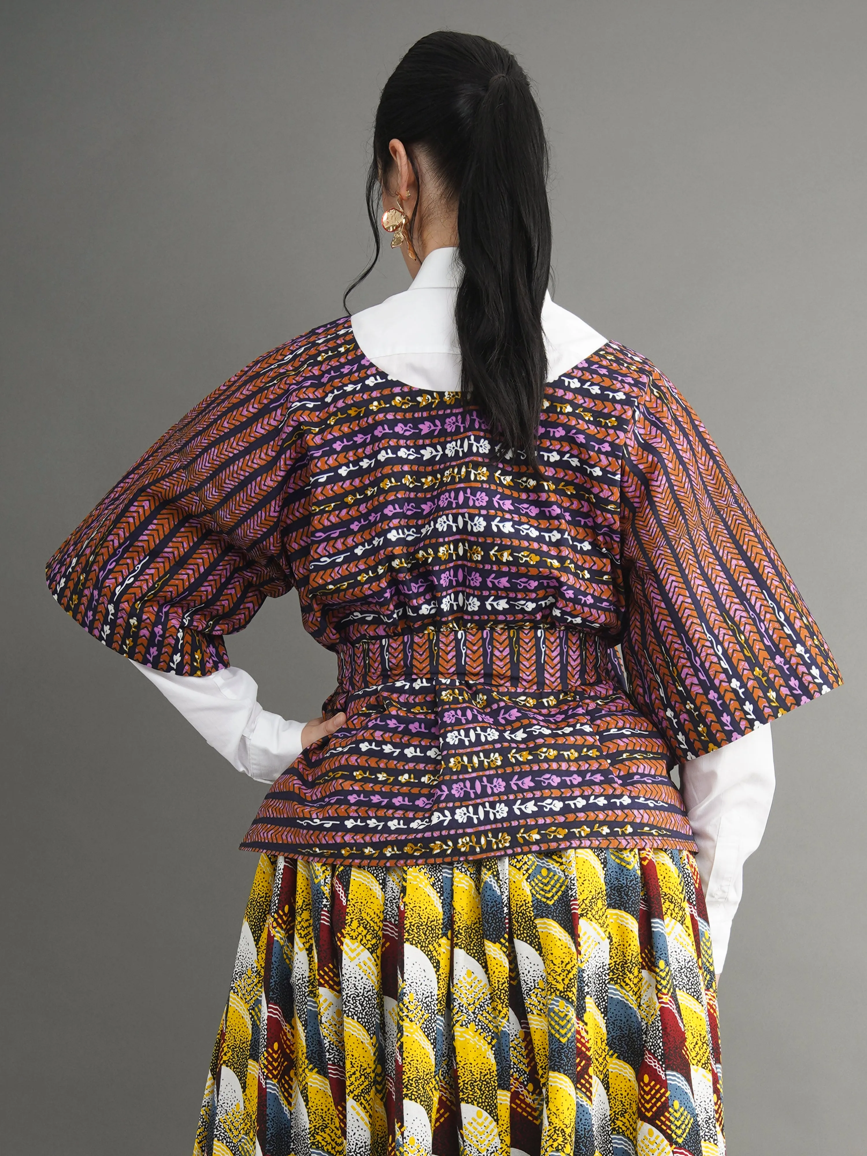 Rose Buba Belted Blouse sold by Kemi Telford product image thumbnail 3