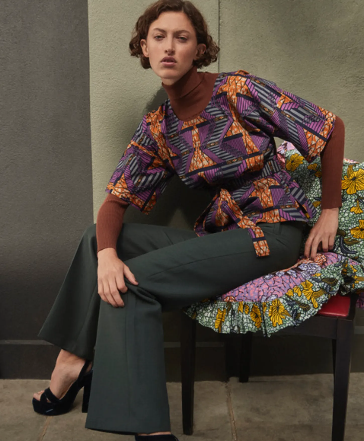 Steps Buba Belted Blouse sold by Kemi Telford