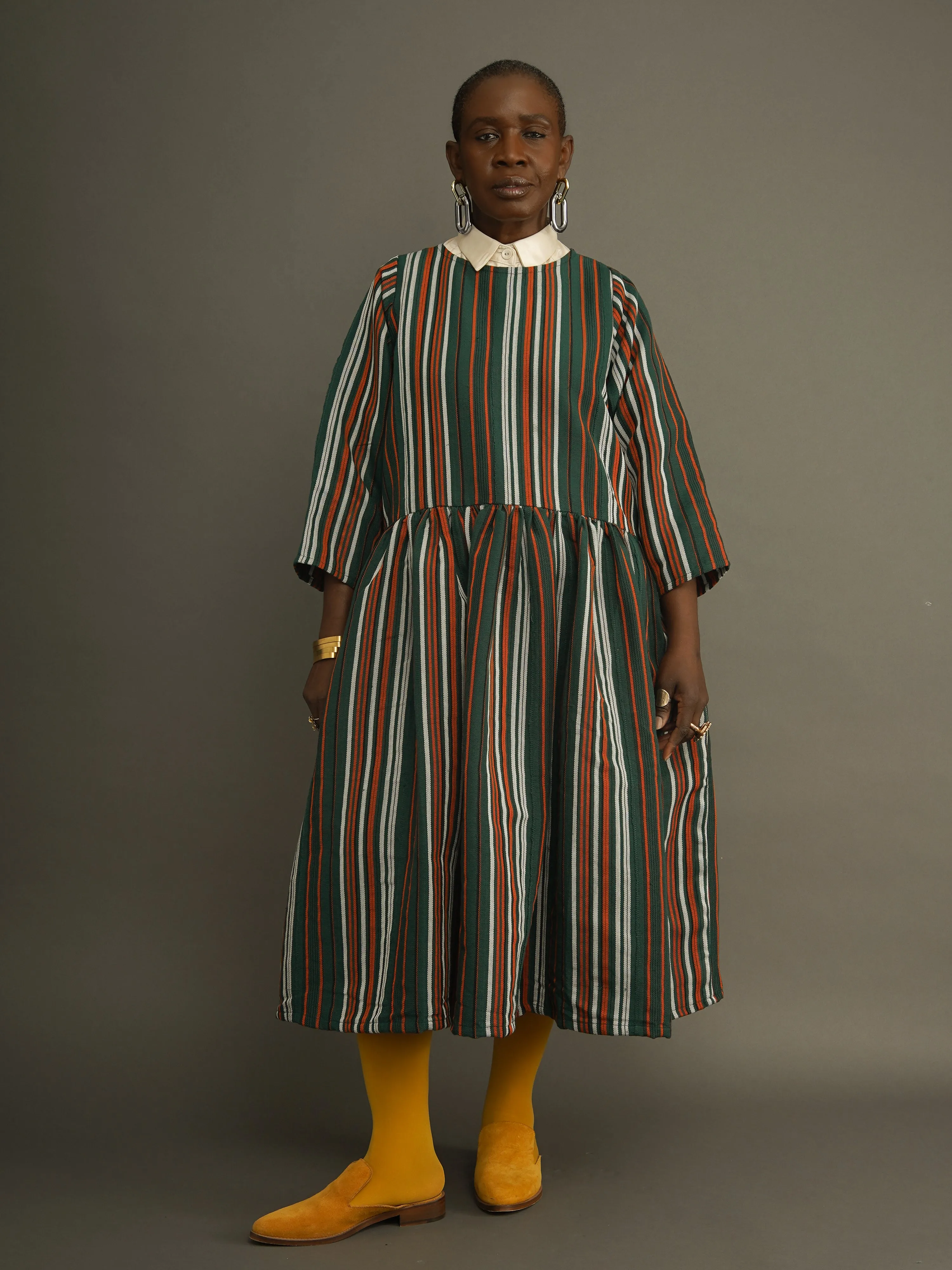 Limited Edition Bisi Aso-Oke Free Dress sold by Kemi Telford product image thumbnail 4