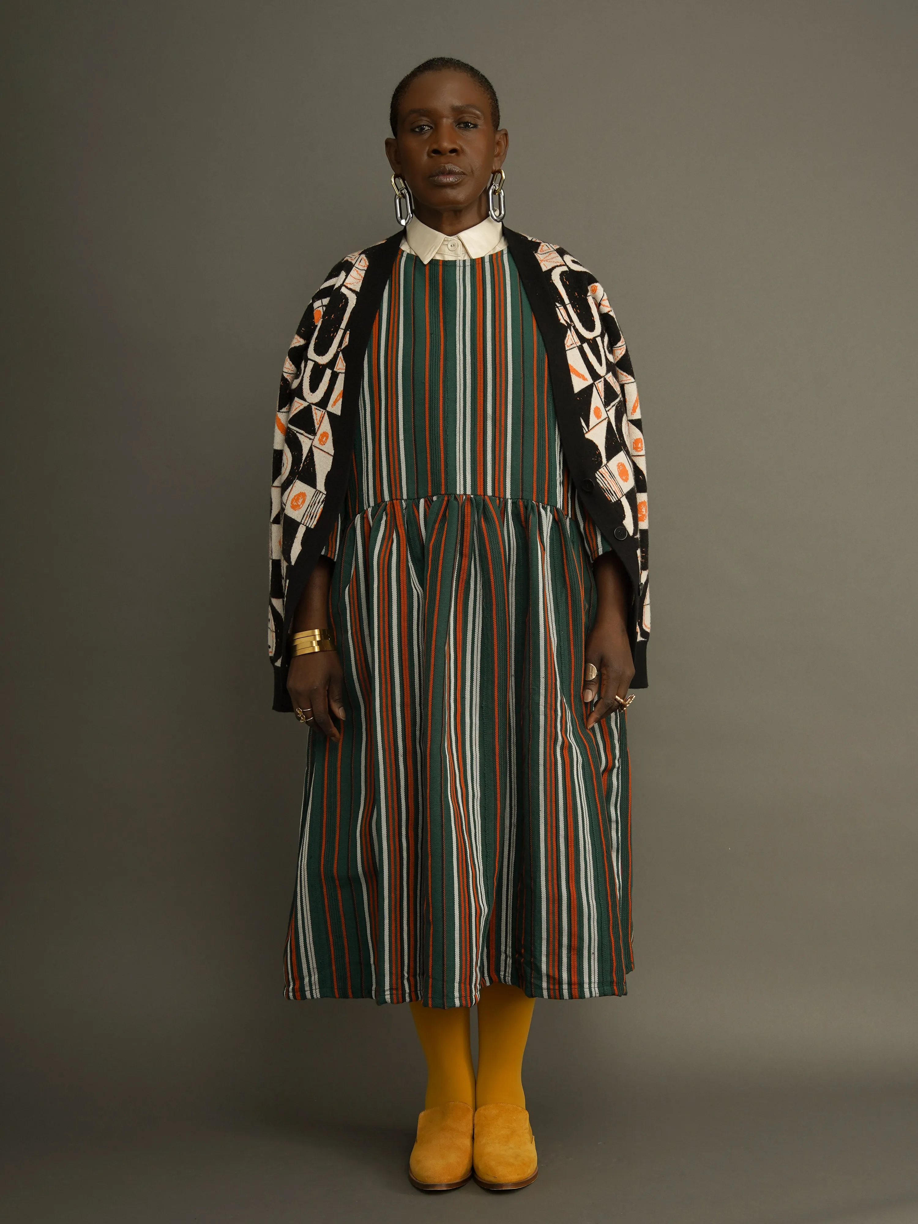 Limited Edition Bisi Aso-Oke Free Dress sold by Kemi Telford product image thumbnail 2