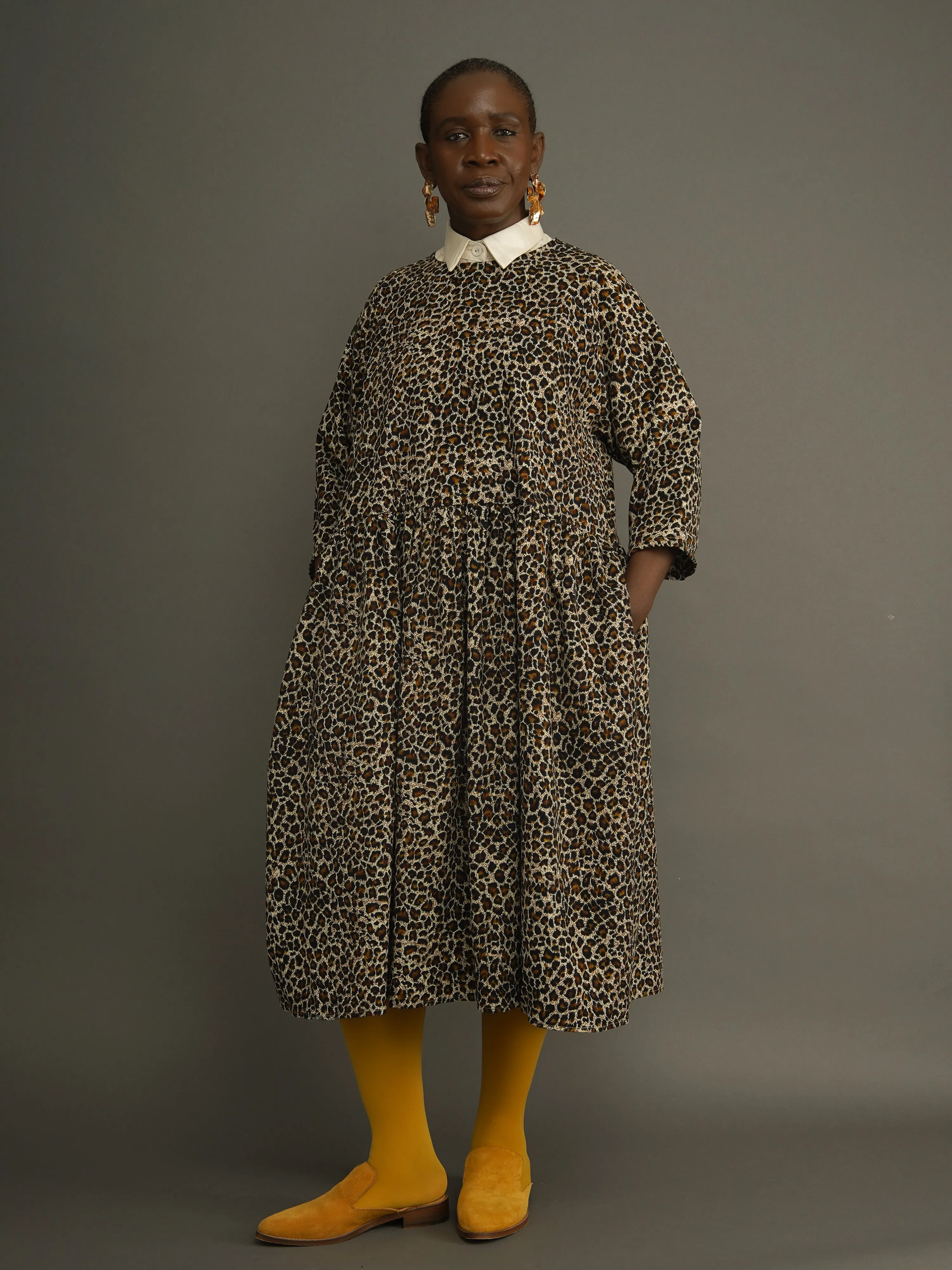Folashade Corduroy Free Dress sold by Kemi Telford product image thumbnail 3