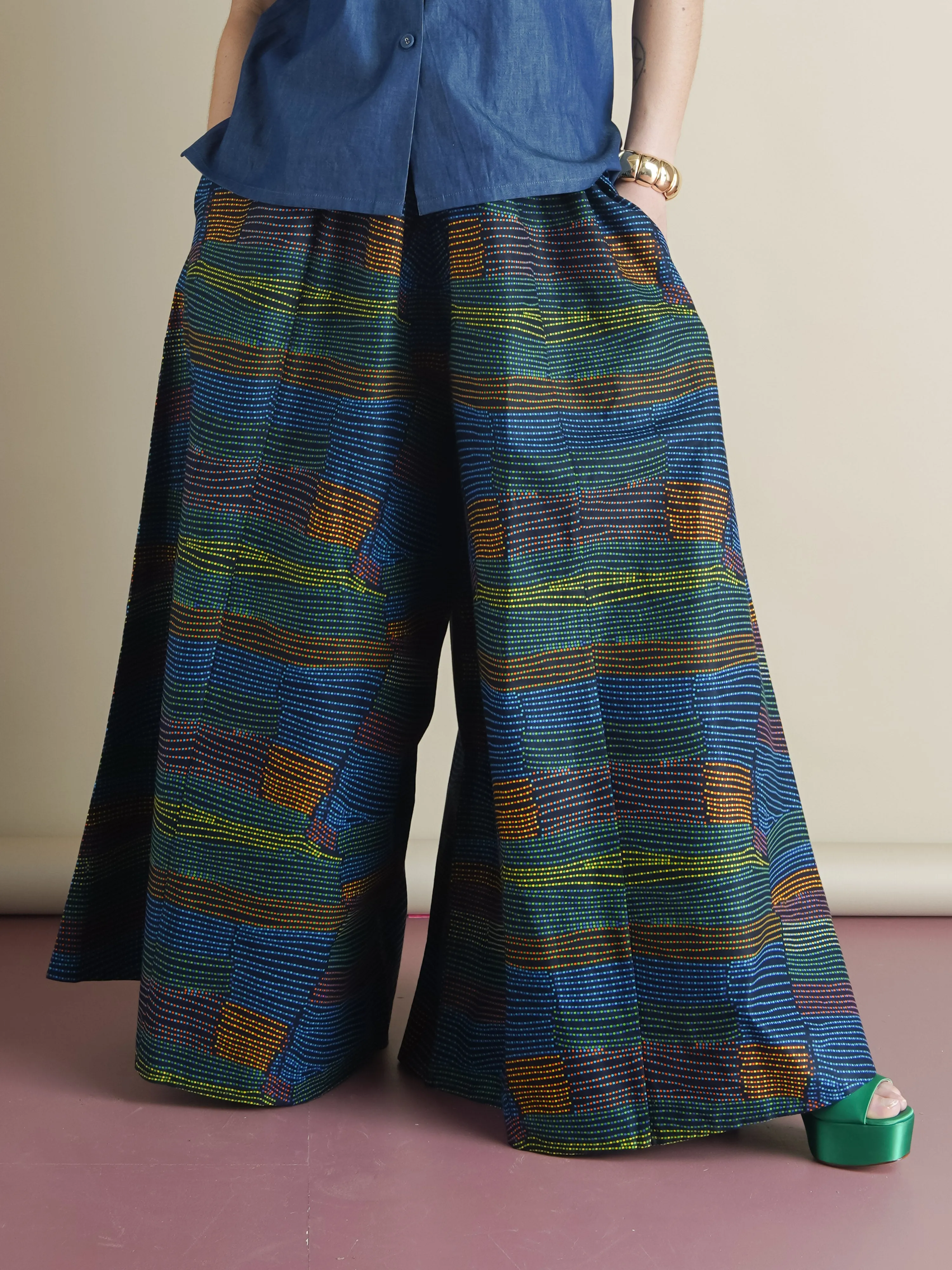 Megan Wide-Leg Palazzo Pants sold by Kemi Telford product image thumbnail 3