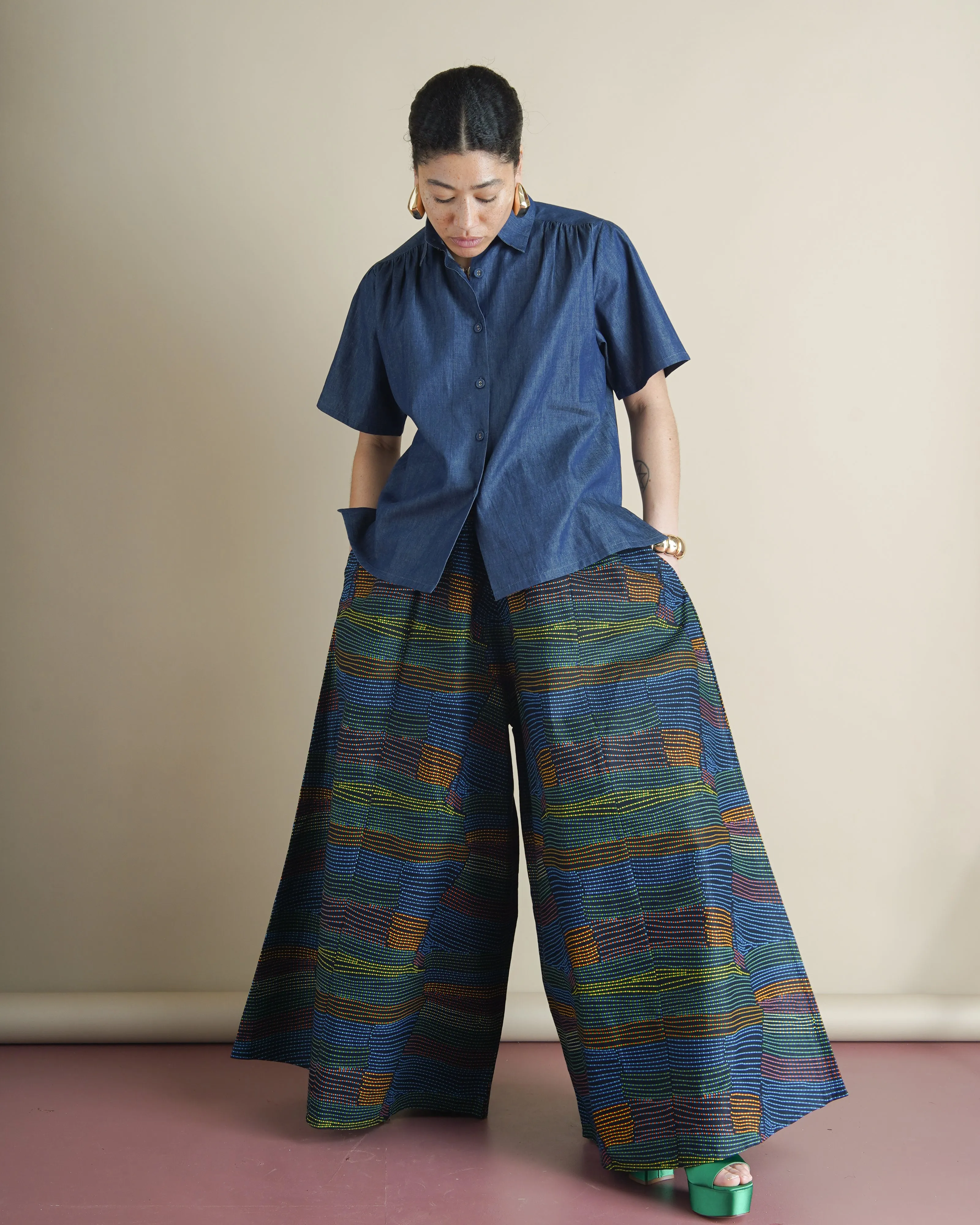 Megan Wide-Leg Palazzo Pants sold by Kemi Telford product image thumbnail 4