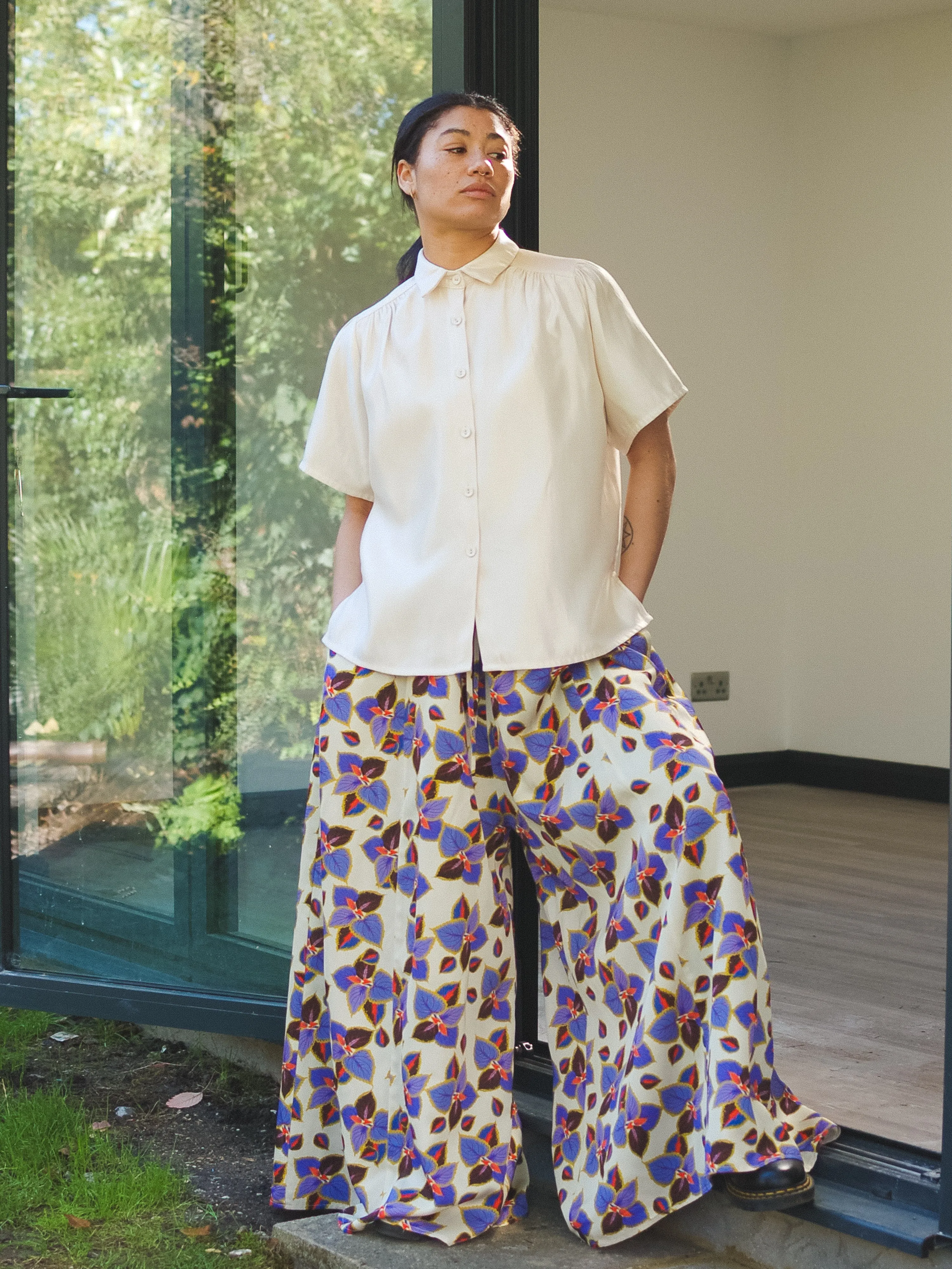 Charlie Garden Wide-Leg Palazzo Pants sold by Kemi Telford product image thumbnail 3