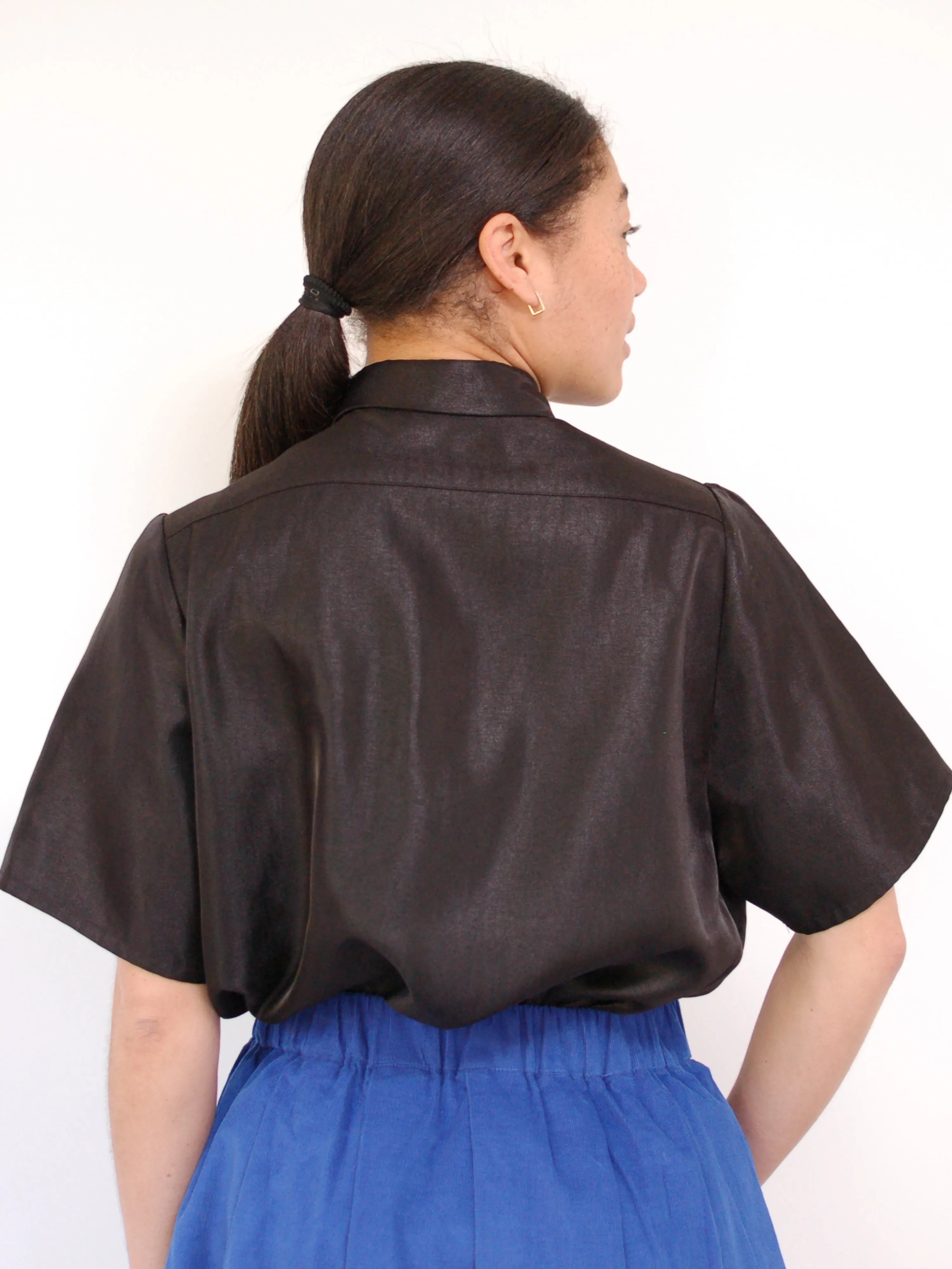 Vintage-Inspired Heritage Black Shirt sold by Kemi Telford product image thumbnail 3