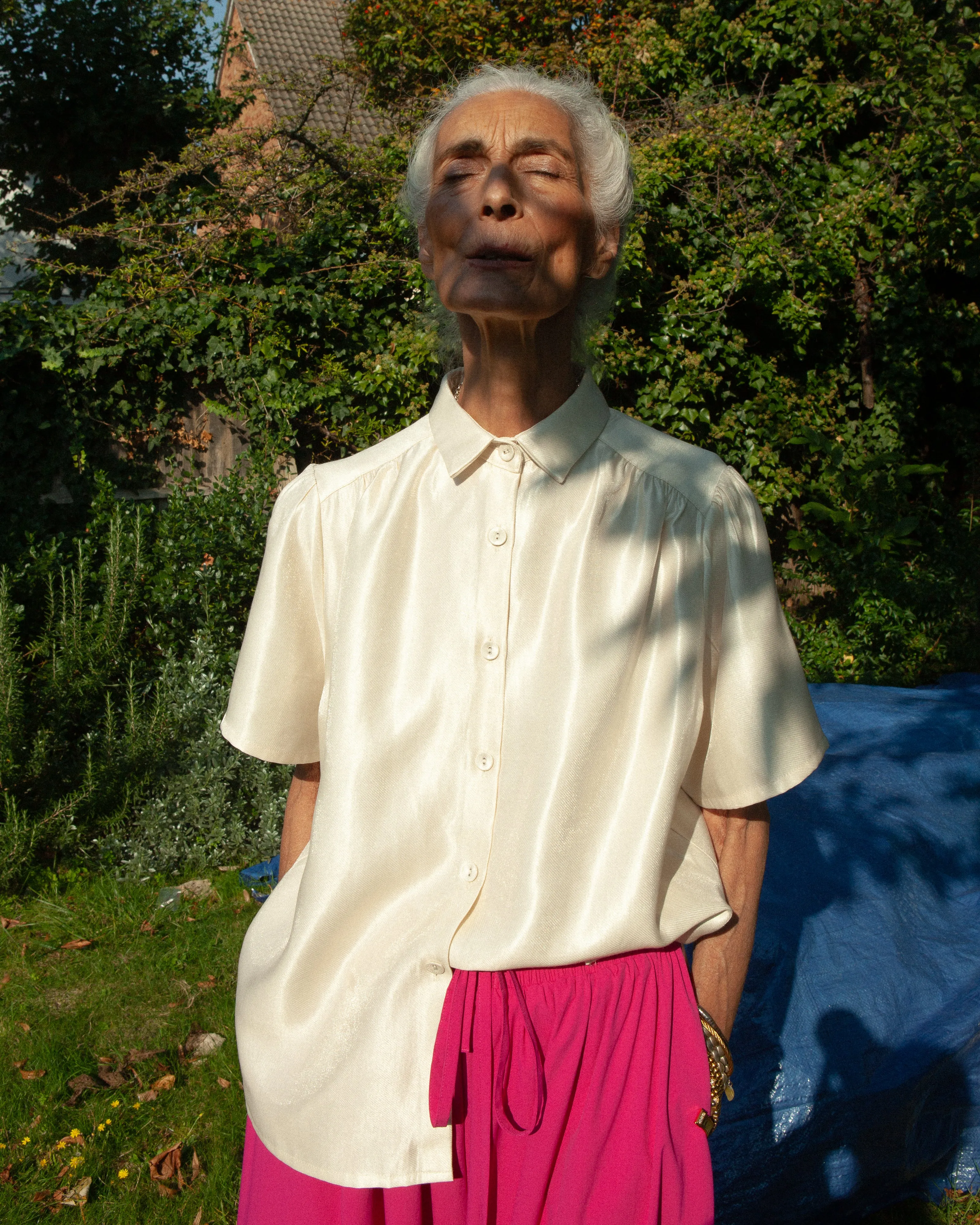 Vintage-Inspired Heritage Ivory Shirt sold by Kemi Telford product image thumbnail 5