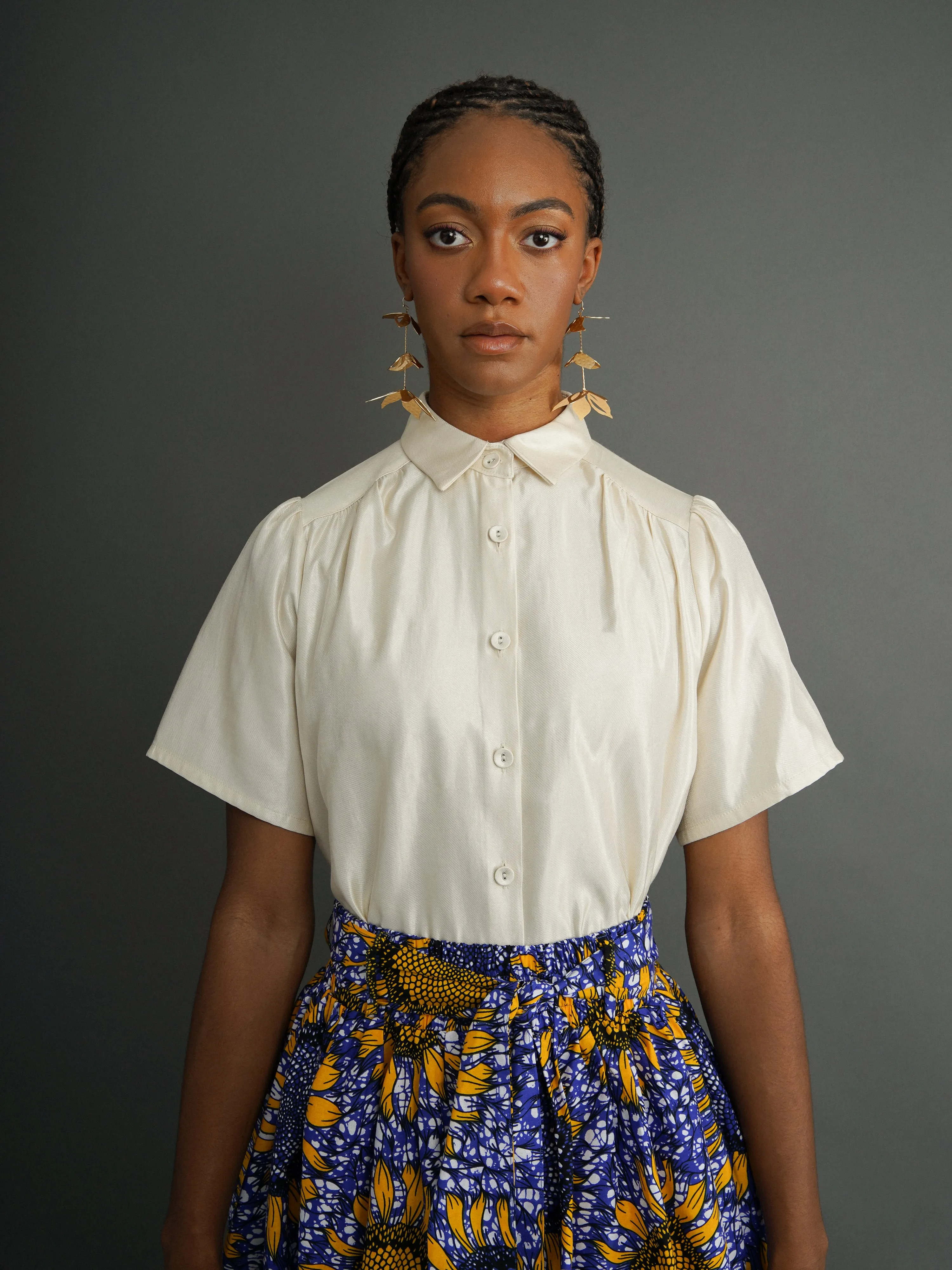 Vintage-Inspired Heritage Ivory Shirt sold by Kemi Telford
