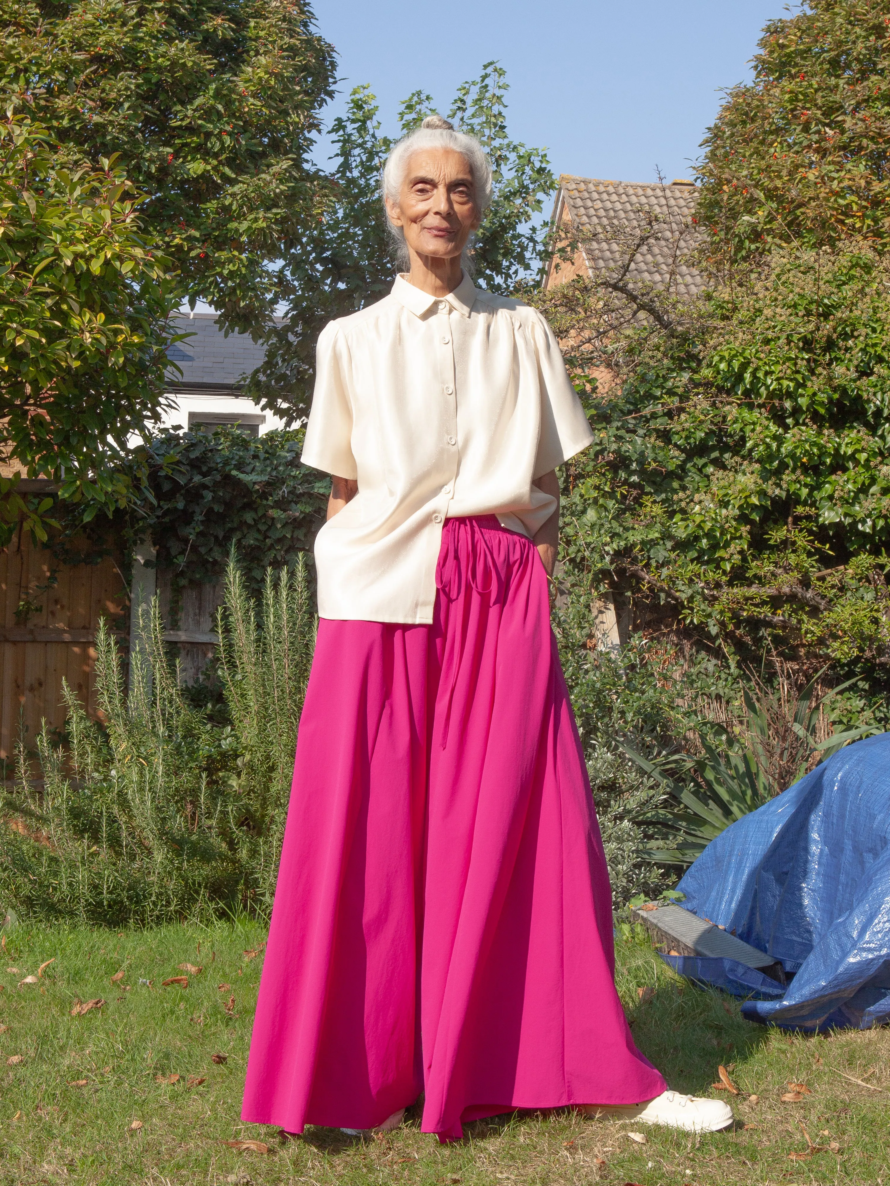Charlie Pink Wide-Leg Palazzo Pants sold by Kemi Telford product image thumbnail 4
