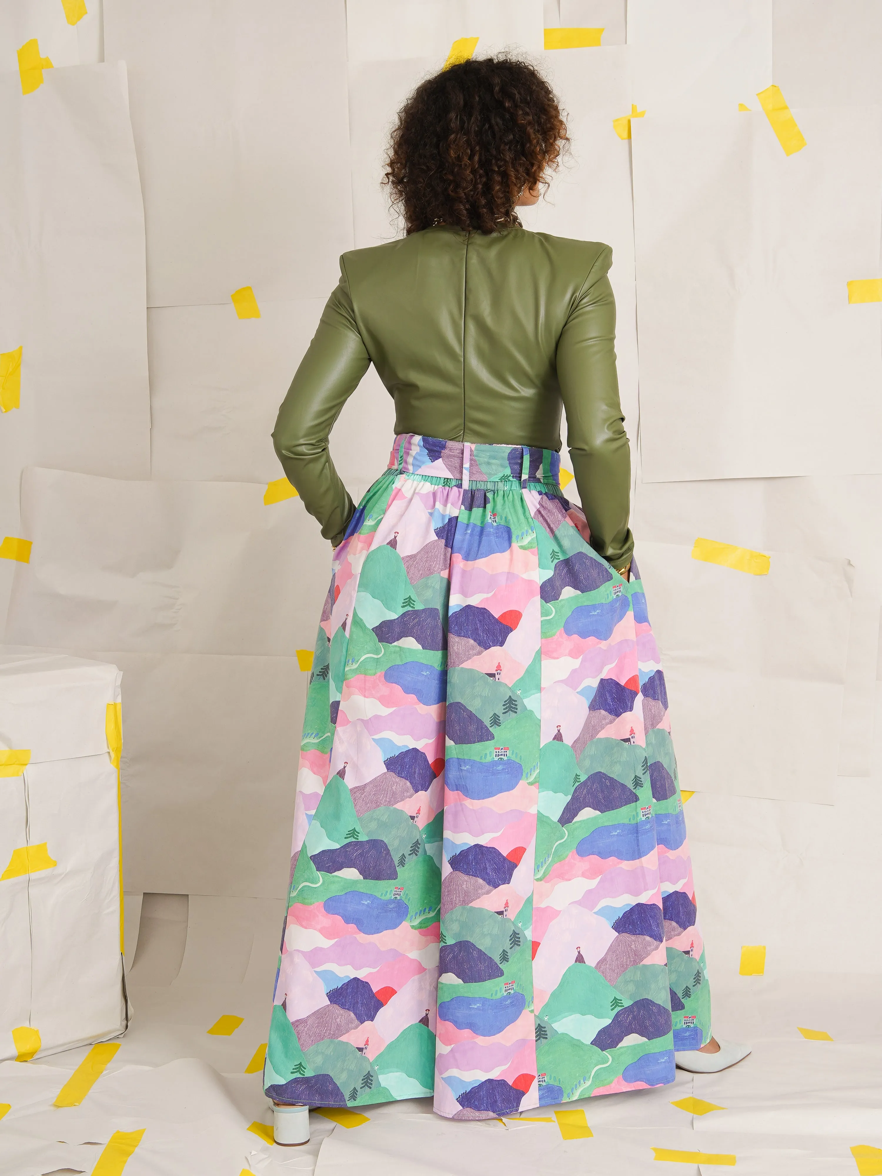 Ile Oba Wide-Leg Palazzo Pants sold by Kemi Telford product image thumbnail 3