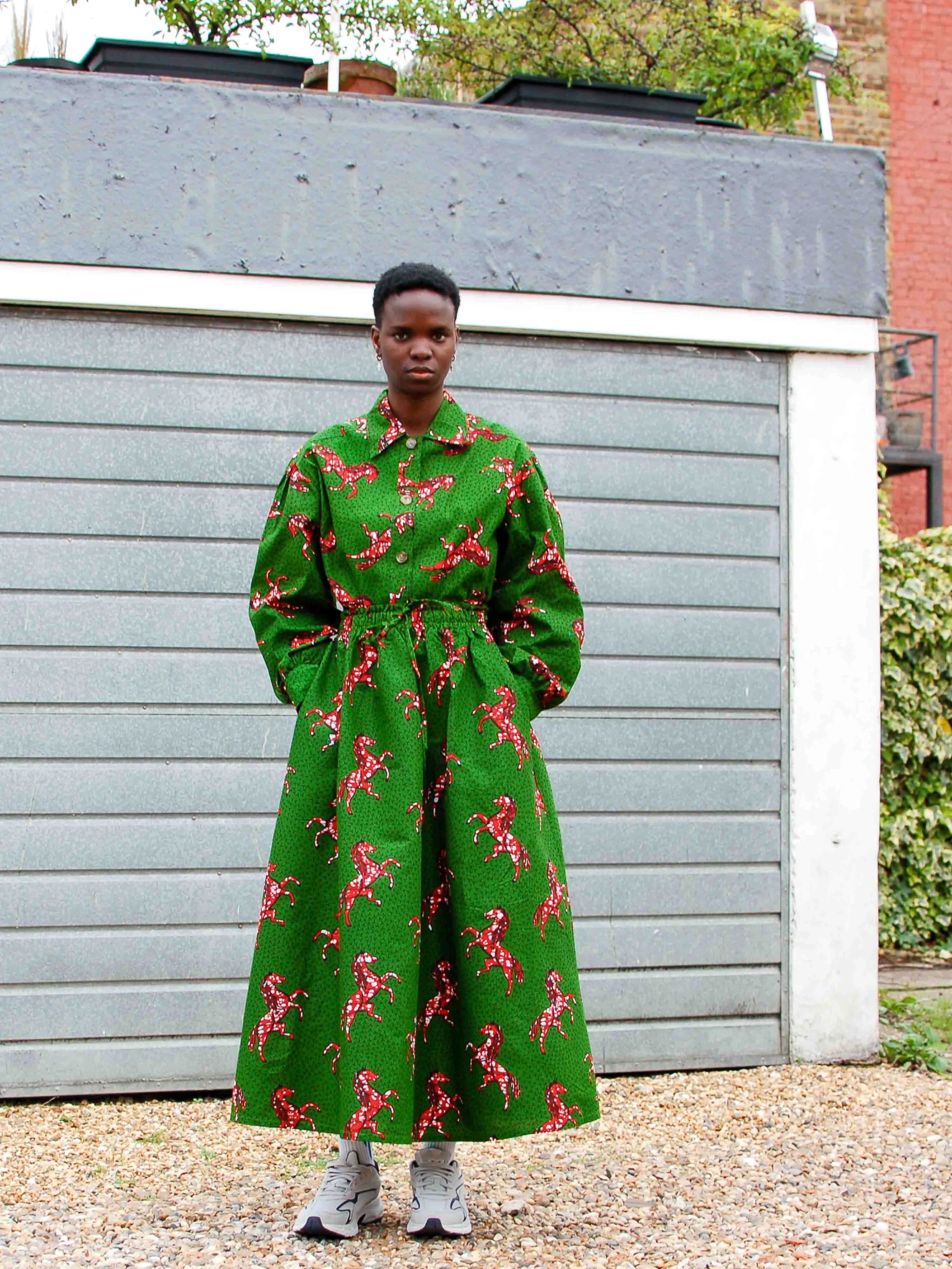 Galloping Horse Maxi Skirt sold by Kemi Telford product image thumbnail 4