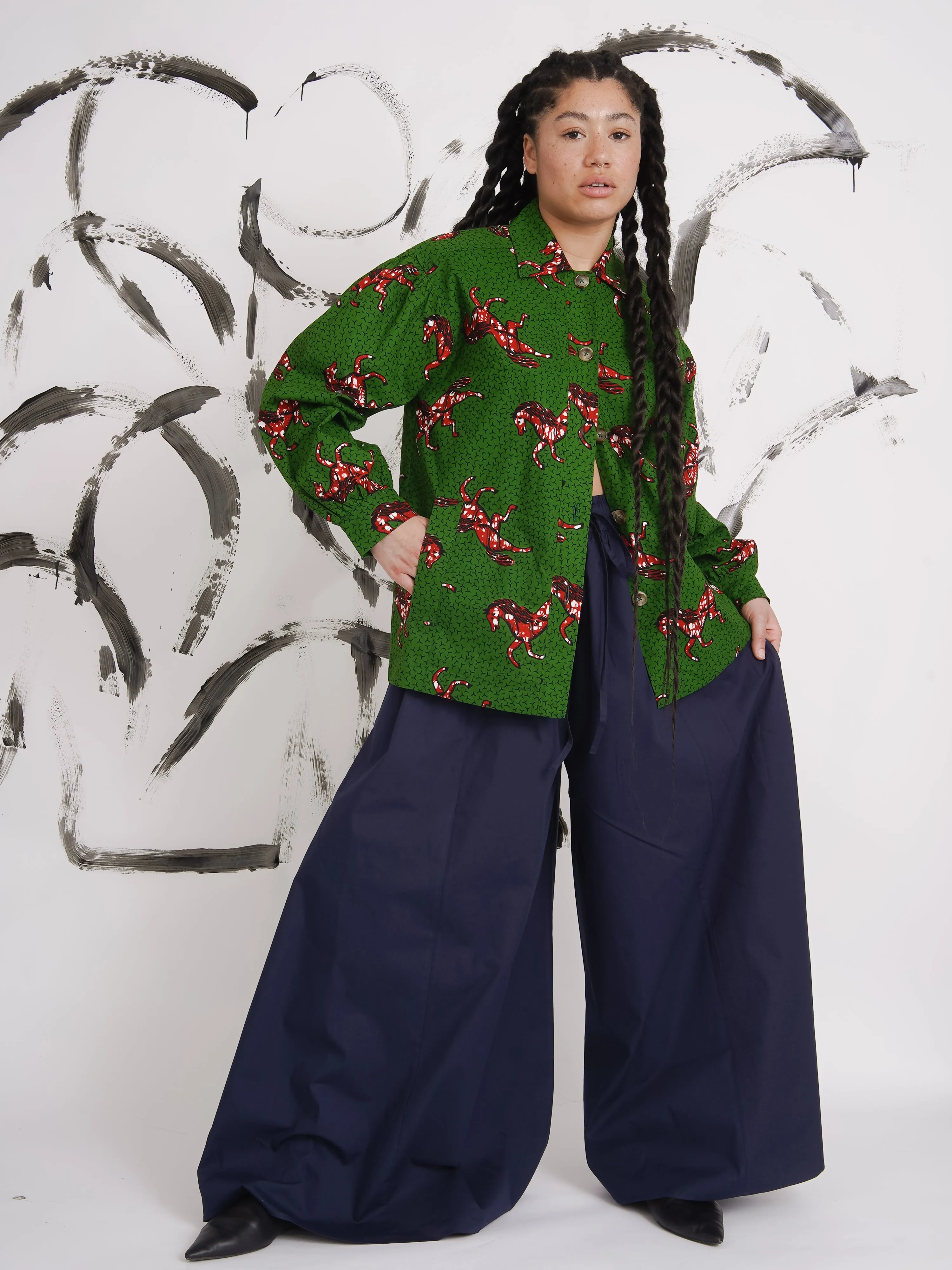 Galloping Horse Oversized Shirt - Freedom in motion sold by Kemi Telford product image thumbnail 4