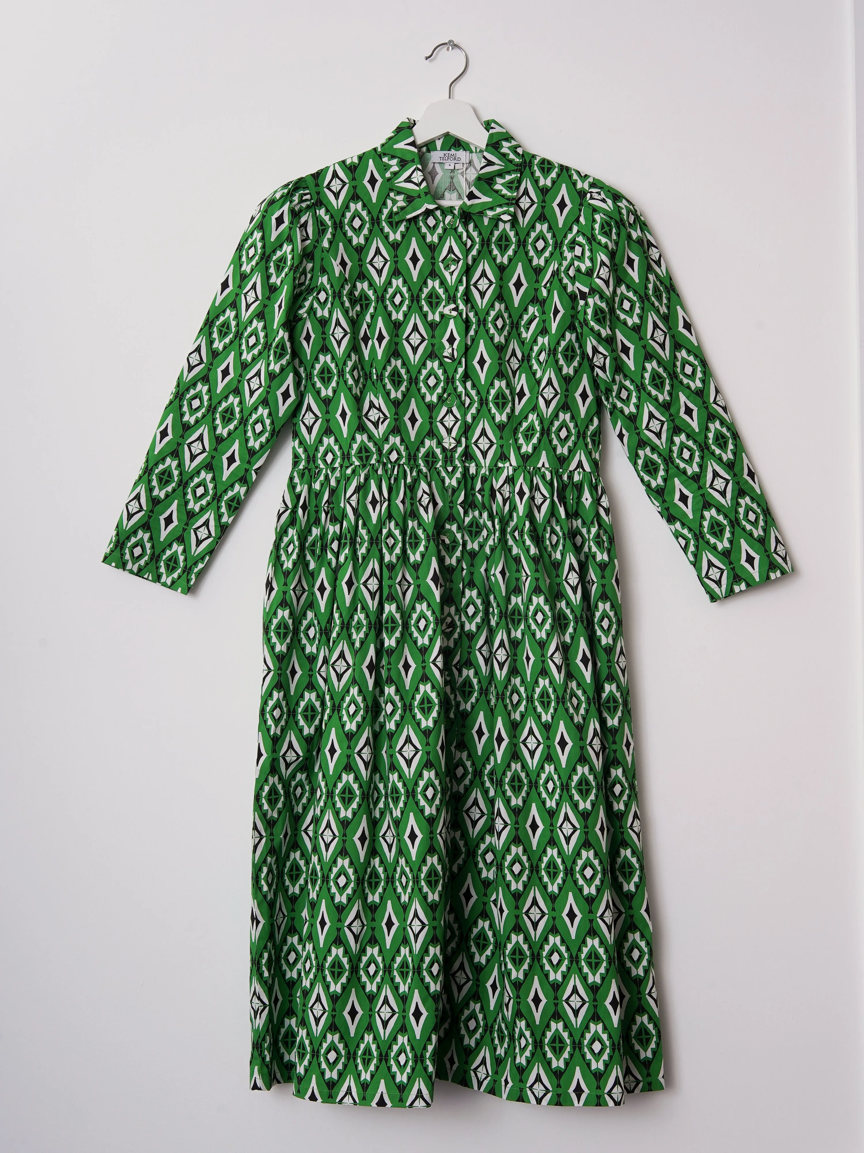 Malia Button Shirt Dress sold by Kemi Telford product image thumbnail 4