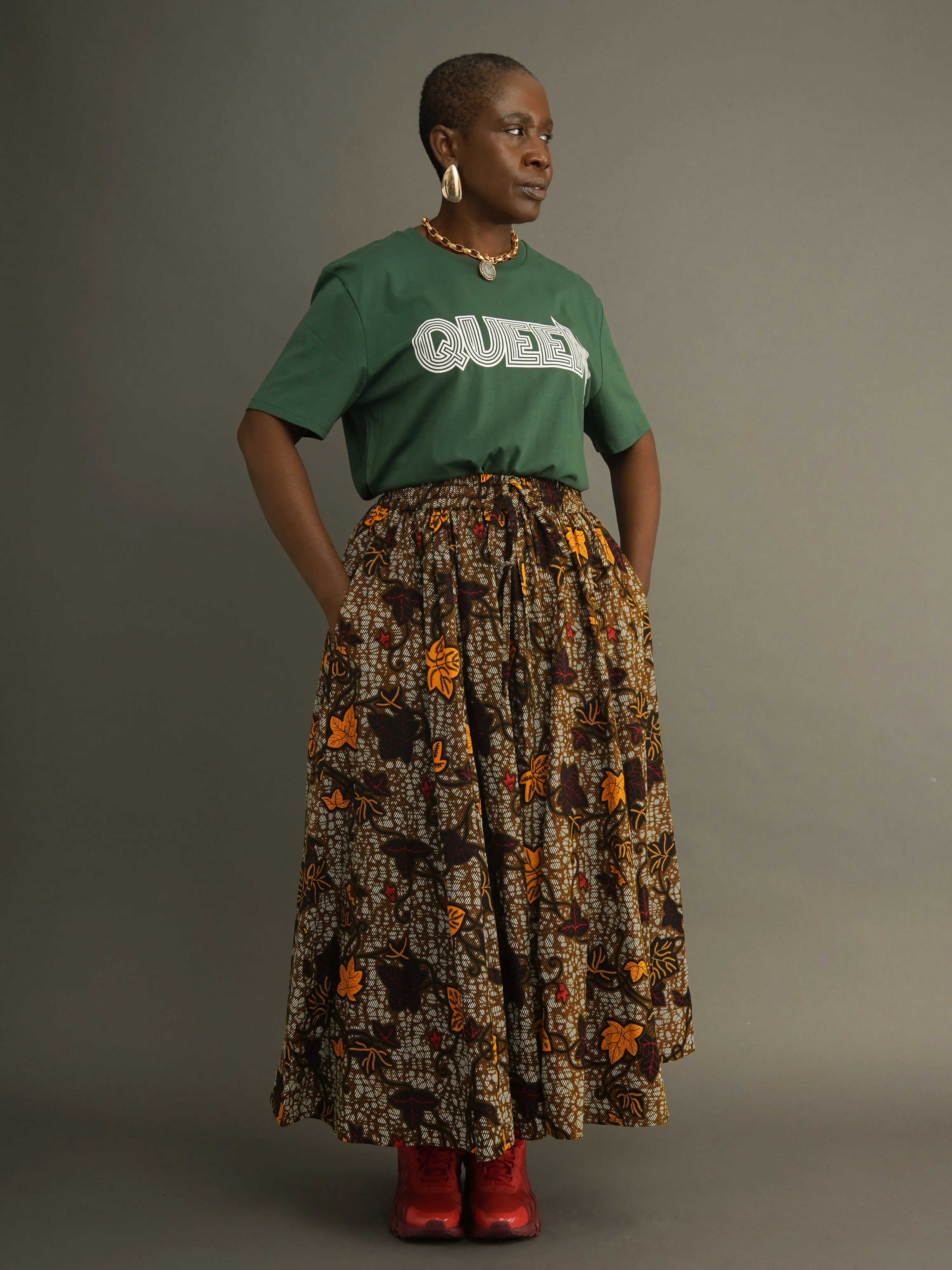 Bottle Green Unisex Queen Tee sold by Kemi Telford product image thumbnail 2