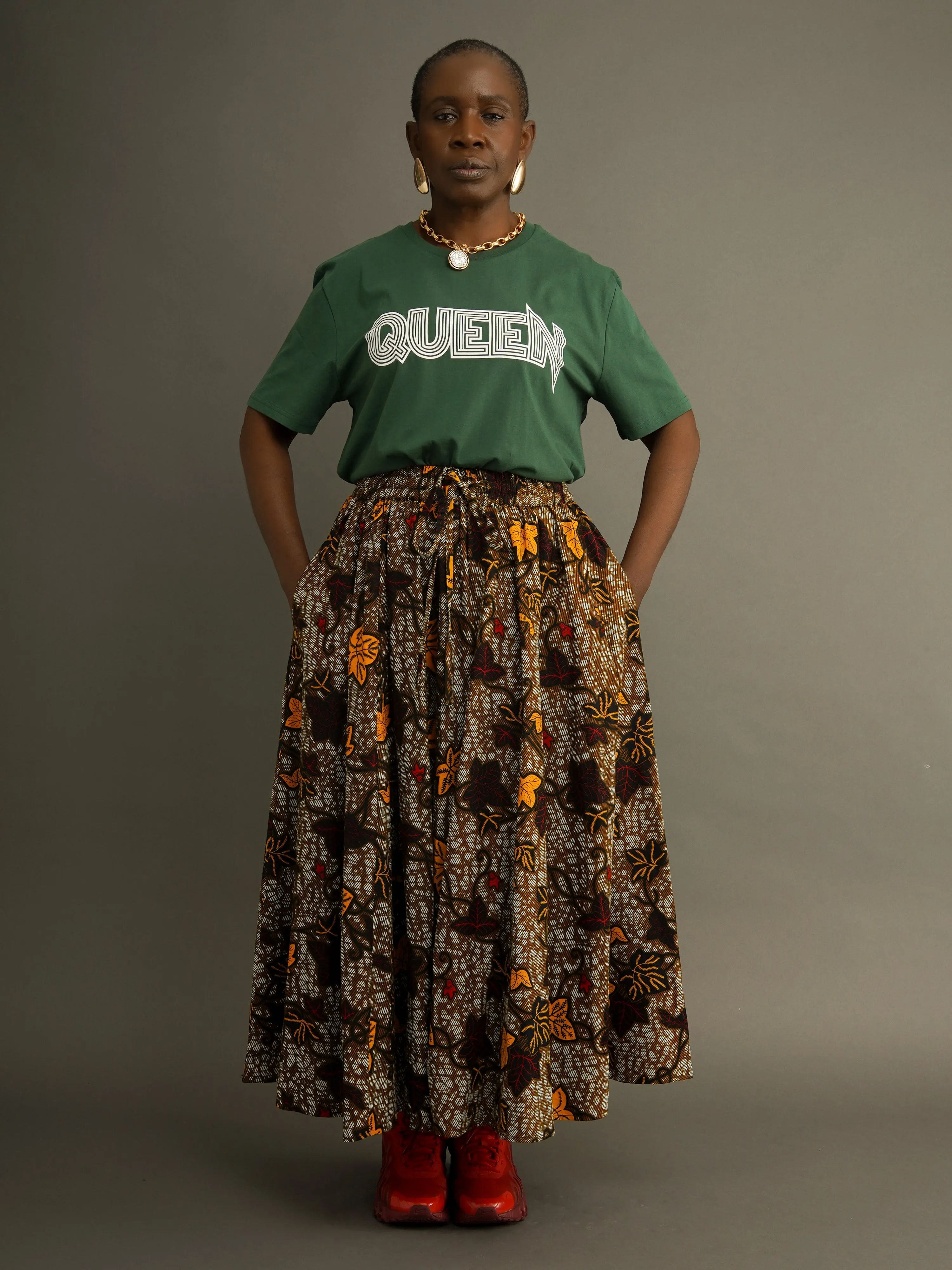 Bottle Green Unisex Queen Tee sold by Kemi Telford product image thumbnail 4