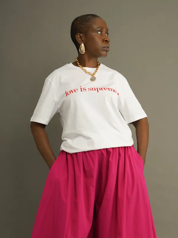 Love Is Supreme Unisex Tee sold by Kemi Telford