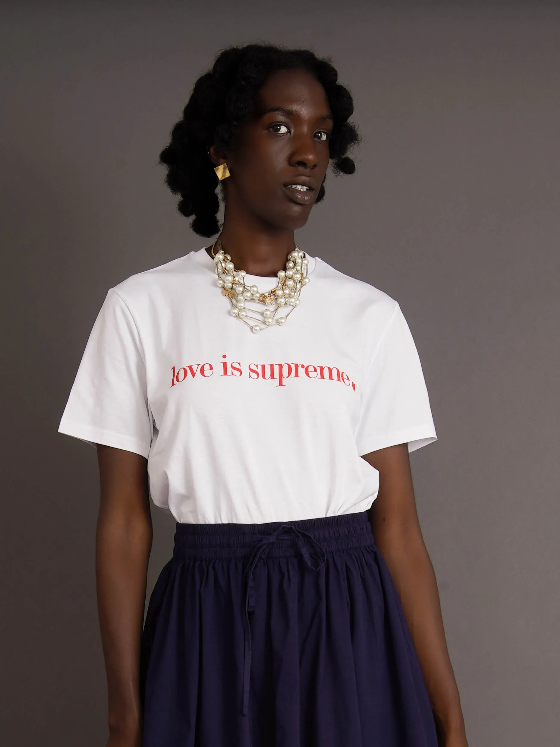 Love Is Supreme Unisex Tee sold by Kemi Telford product image thumbnail 2