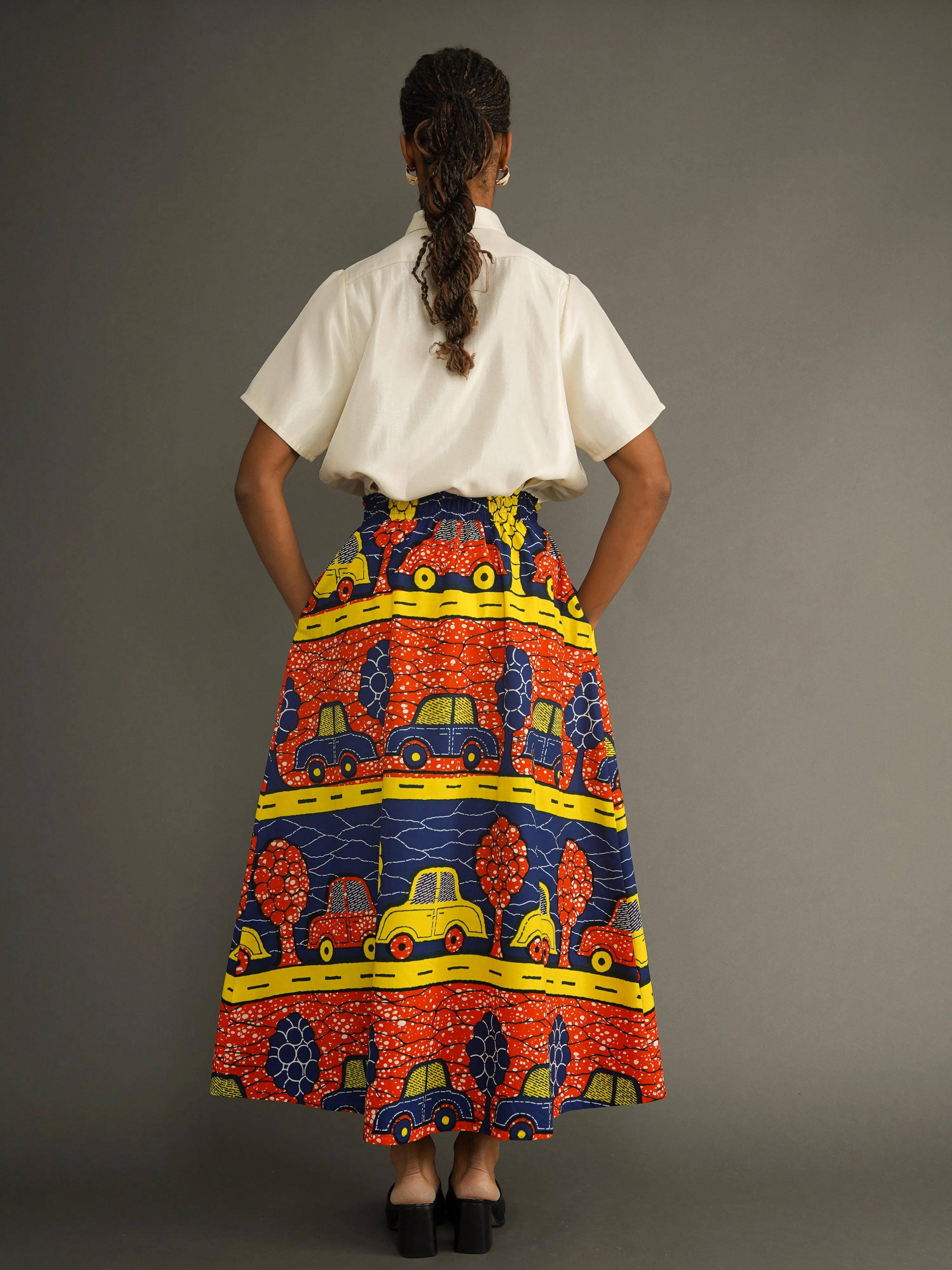 Folashade Jalopi Taxi Skirt sold by Kemi Telford product image thumbnail 4
