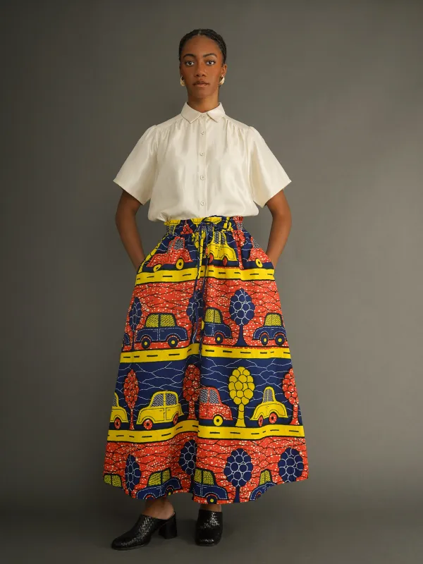 Folashade Jalopi Taxi Skirt sold by Kemi Telford