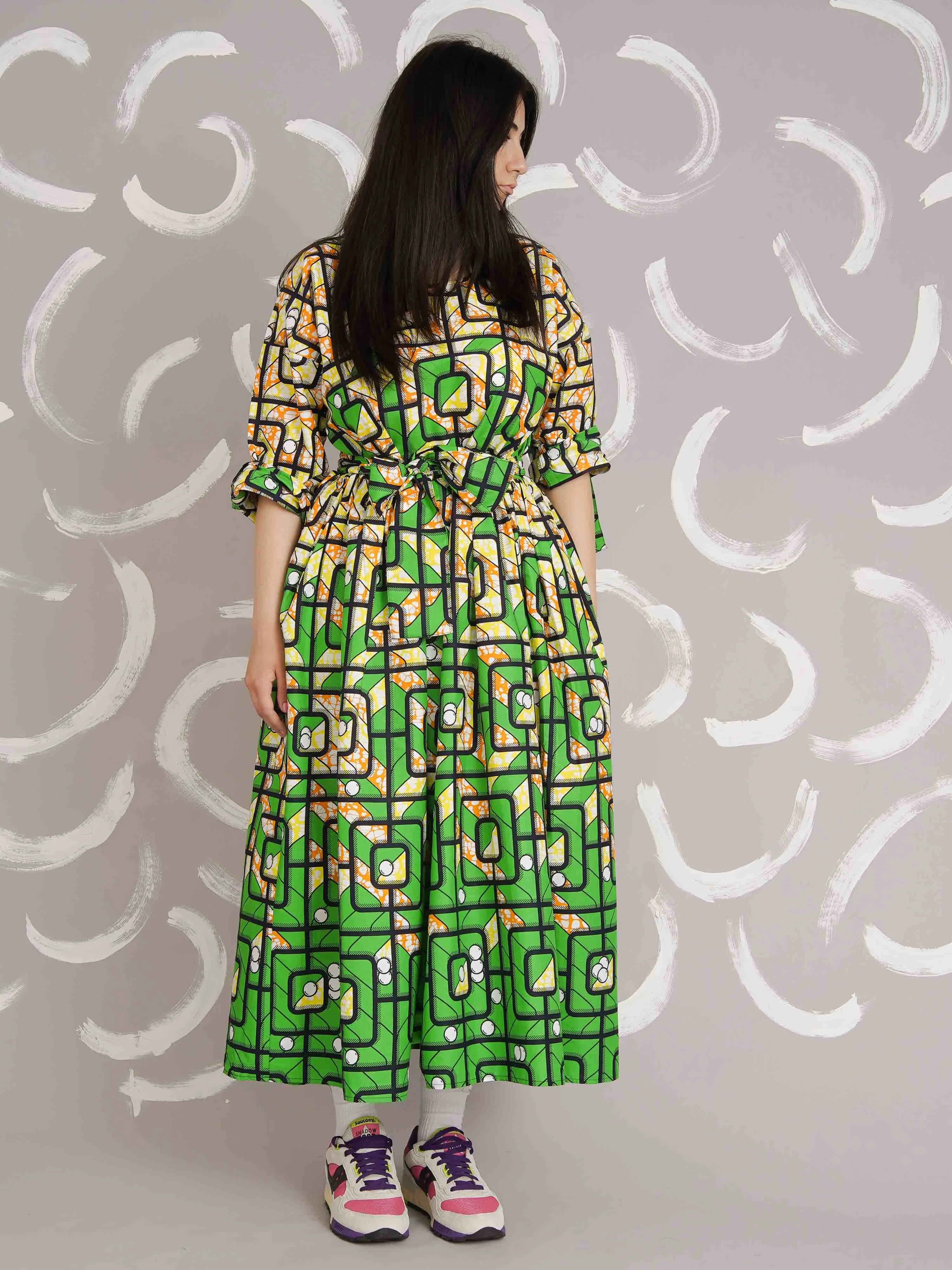 Allen Avenue Structured Belted Free Dress sold by Kemi Telford