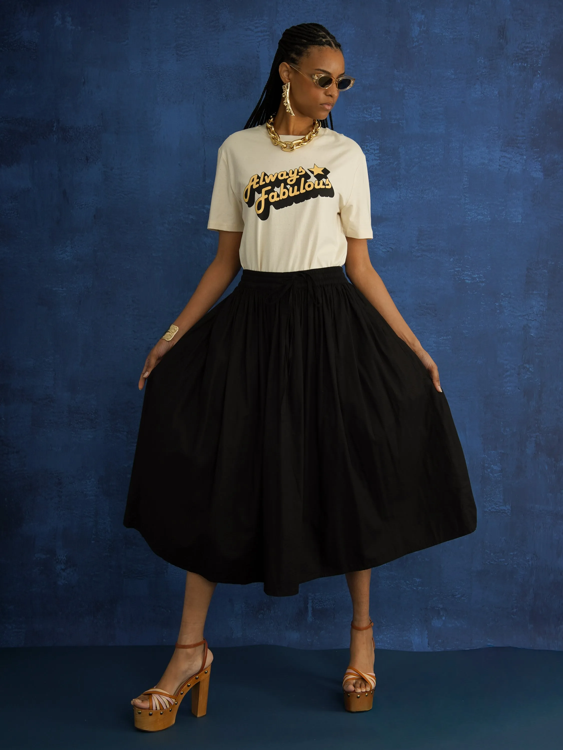 Alway Fabulous Organic Cotton Statement T-Shirt sold by Kemi Telford product image thumbnail 5