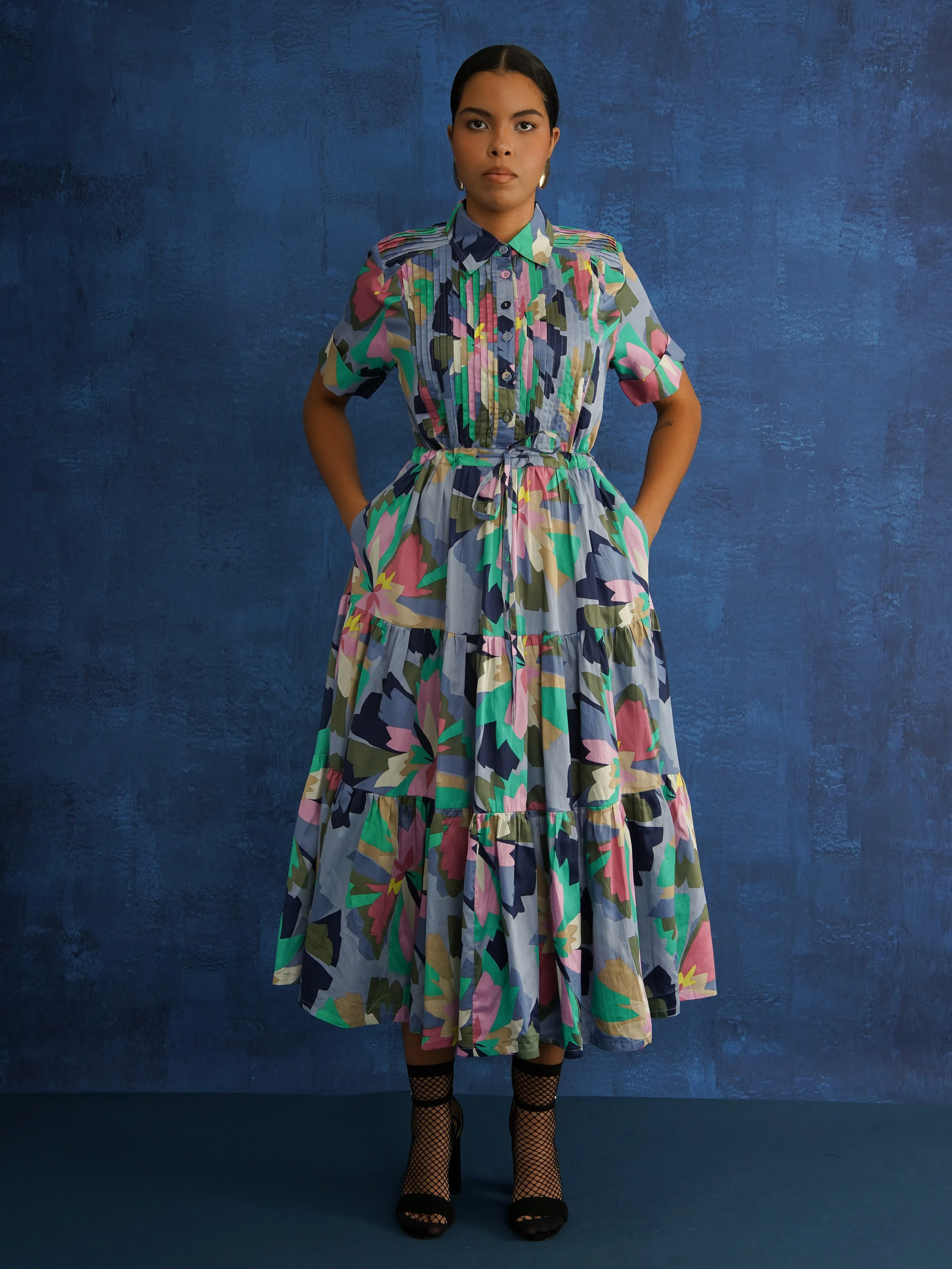 Sarah Drawstring Dress sold by Kemi Telford product image thumbnail 2