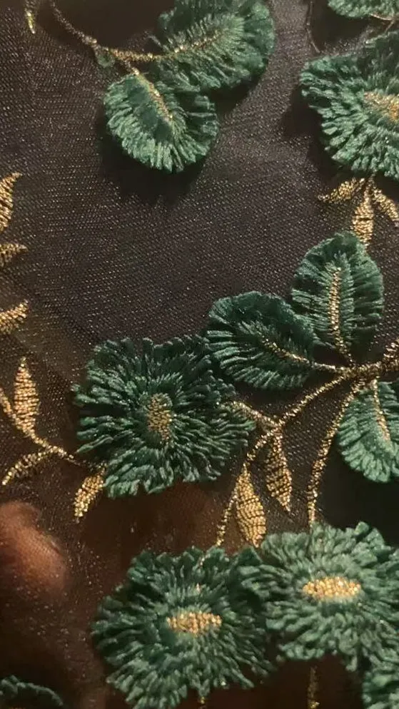 Jardin Embroidered Mesh Shirt sold by Kemi Telford product image thumbnail 5