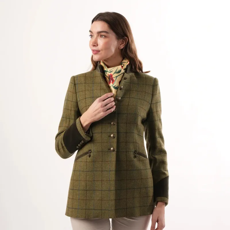 Knightsbridge Fern Tweed Jacket made by Welligogs