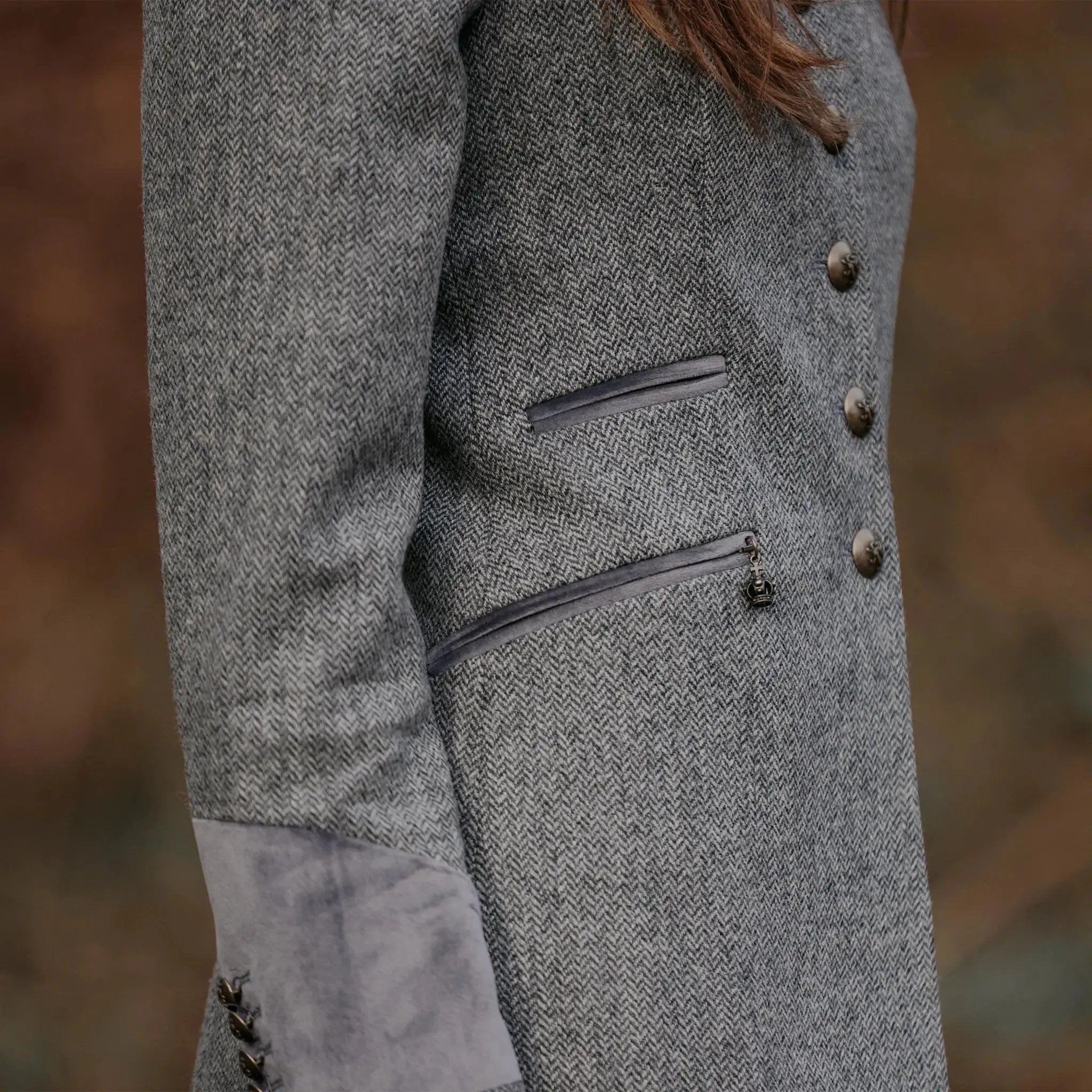 Knightsbridge Mist Wool Jacket sold by Welligogs product image thumbnail 5