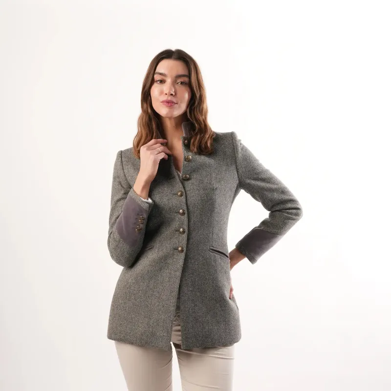 Knightsbridge Mist Wool Jacket made by Welligogs