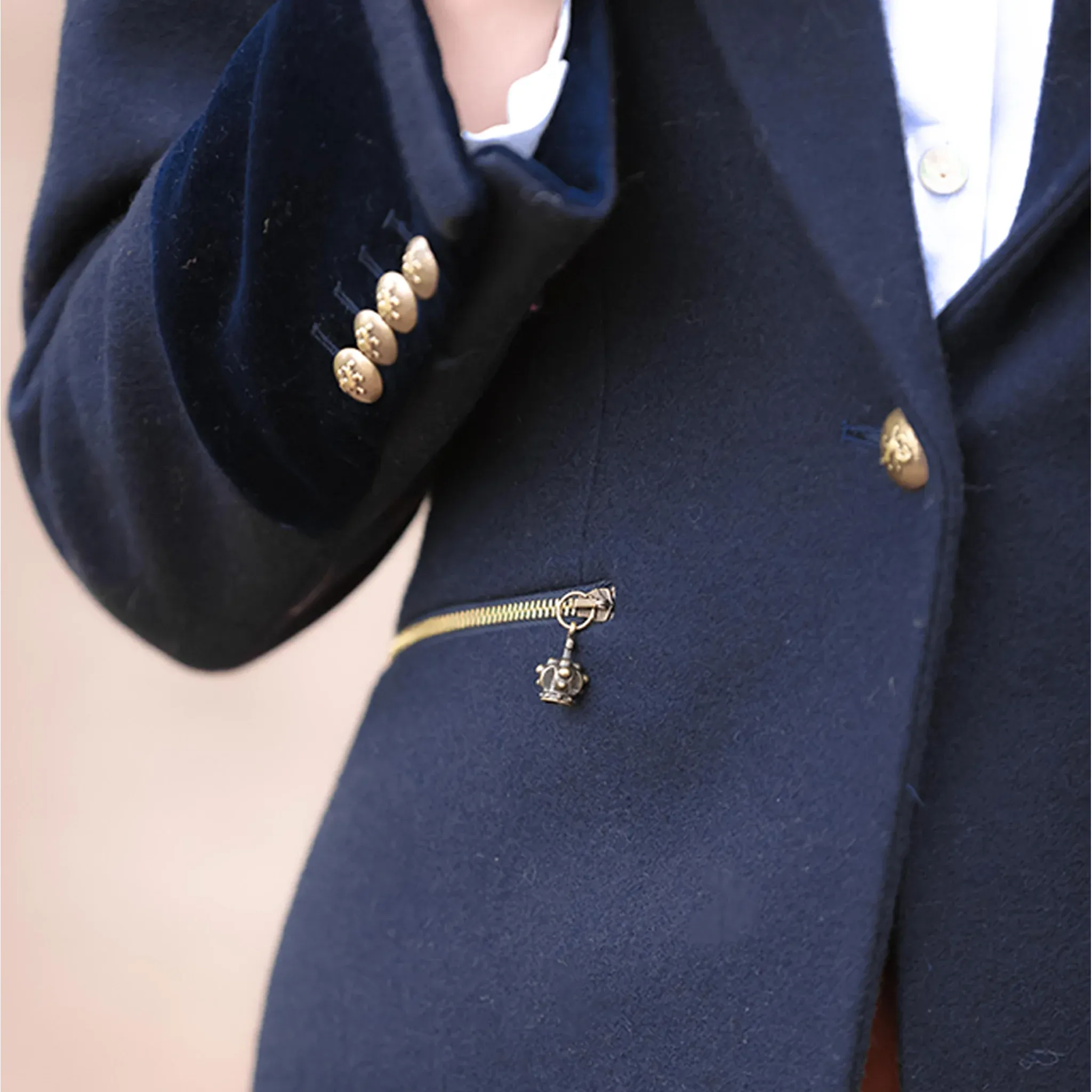 Alice Navy Blazer sold by Welligogs product image thumbnail 4