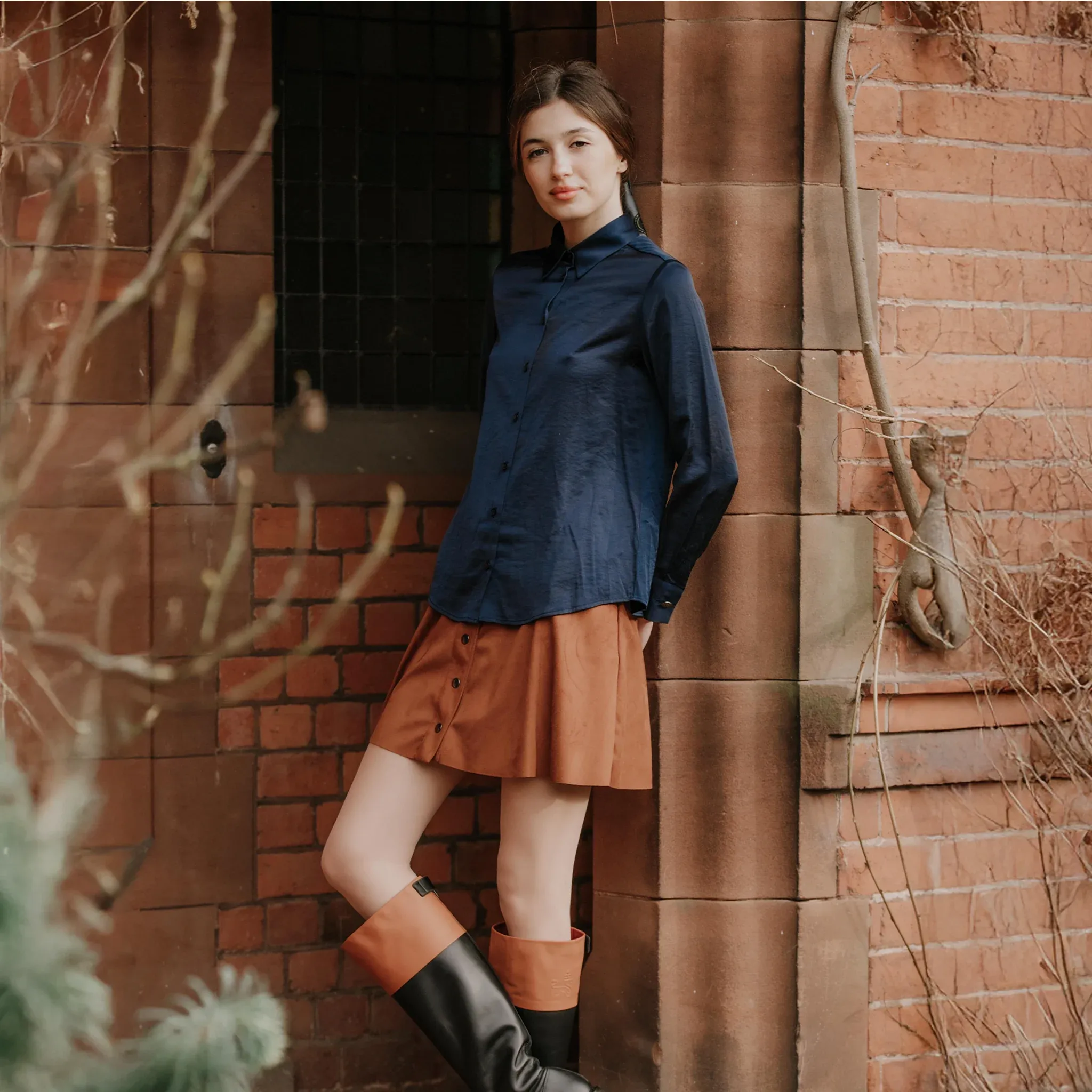 Selsey Navy Blouse sold by Welligogs product image thumbnail 3