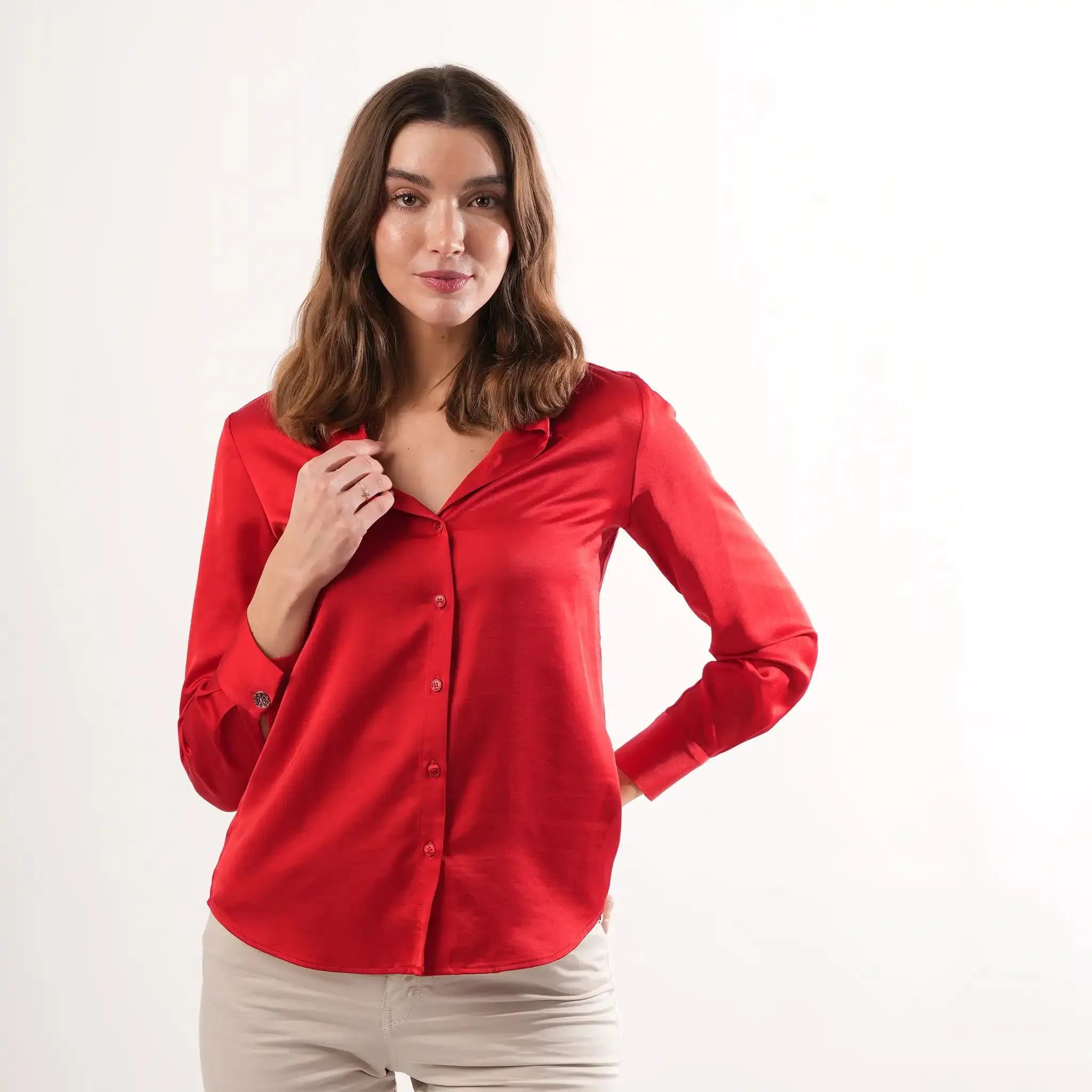 Selsey Red Blouse sold by Welligogs product image thumbnail 2