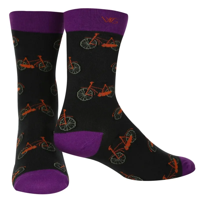 Men's Bamboo Bike Socks made by Welligogs