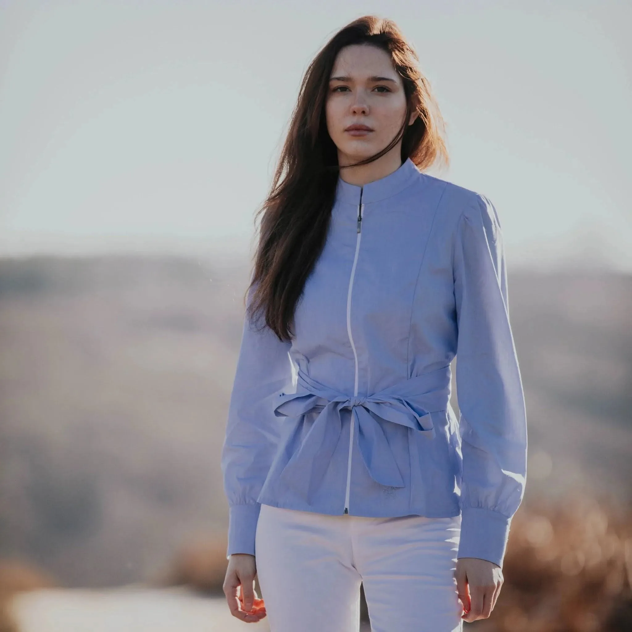 Henrietta Blue Shirt sold by Welligogs
