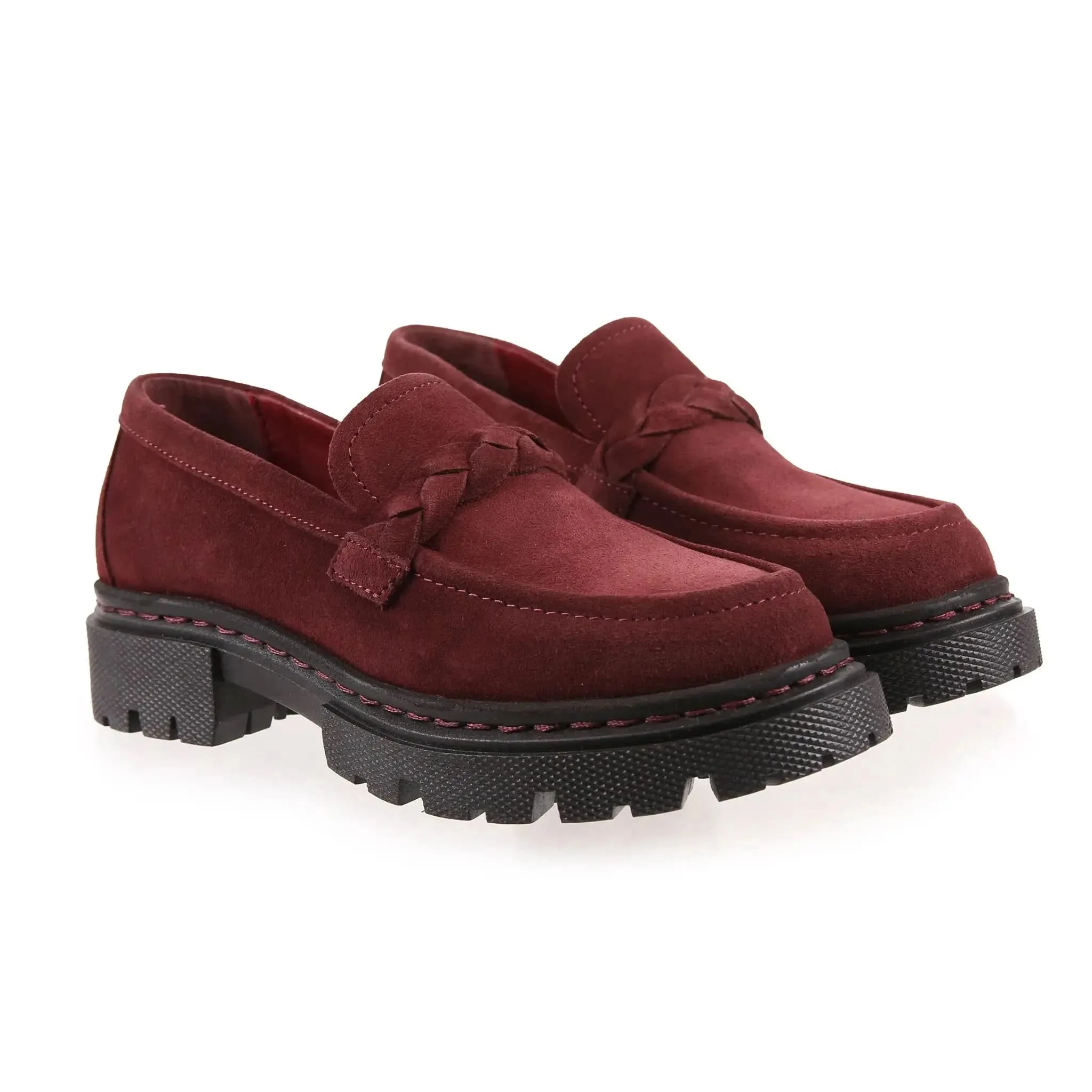 Hackney Mahogany Suede Loafers sold by Welligogs product image thumbnail 4