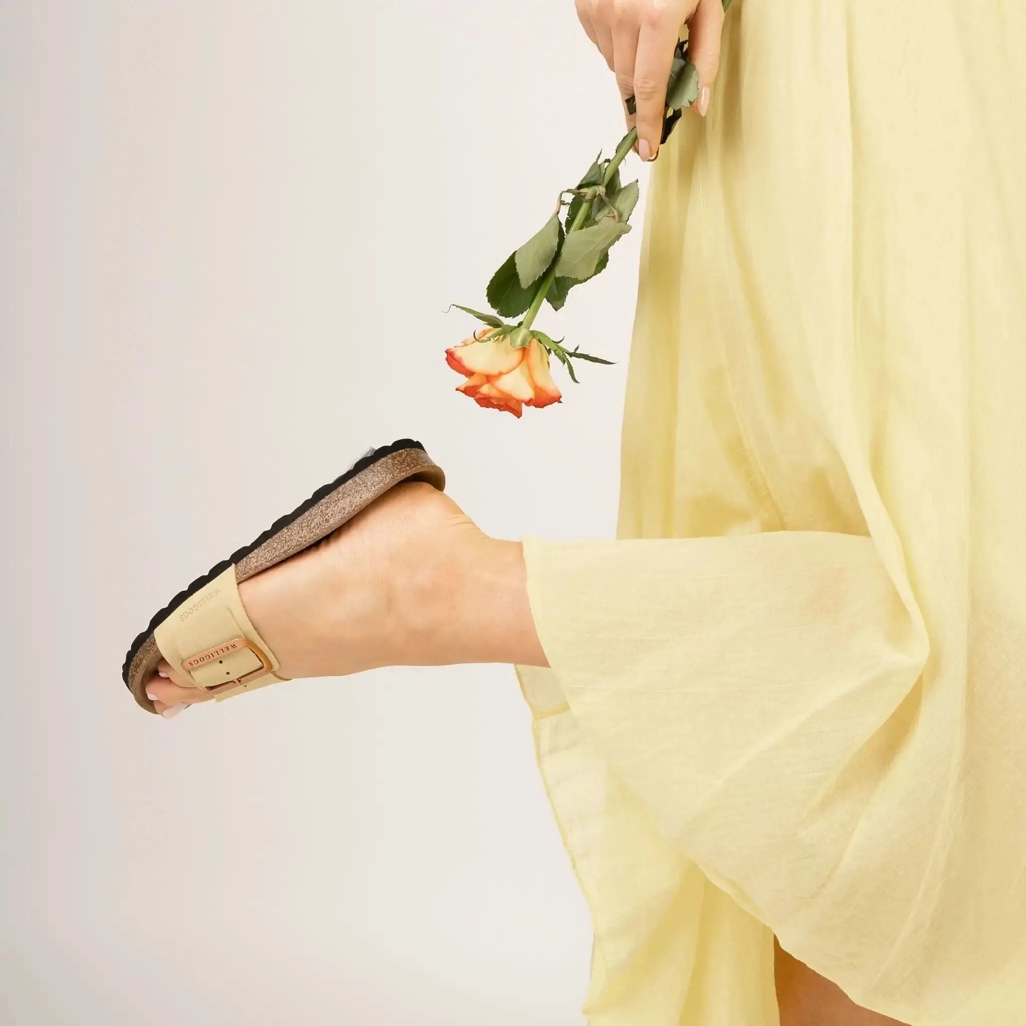 Marbella Butter Slides sold by Welligogs