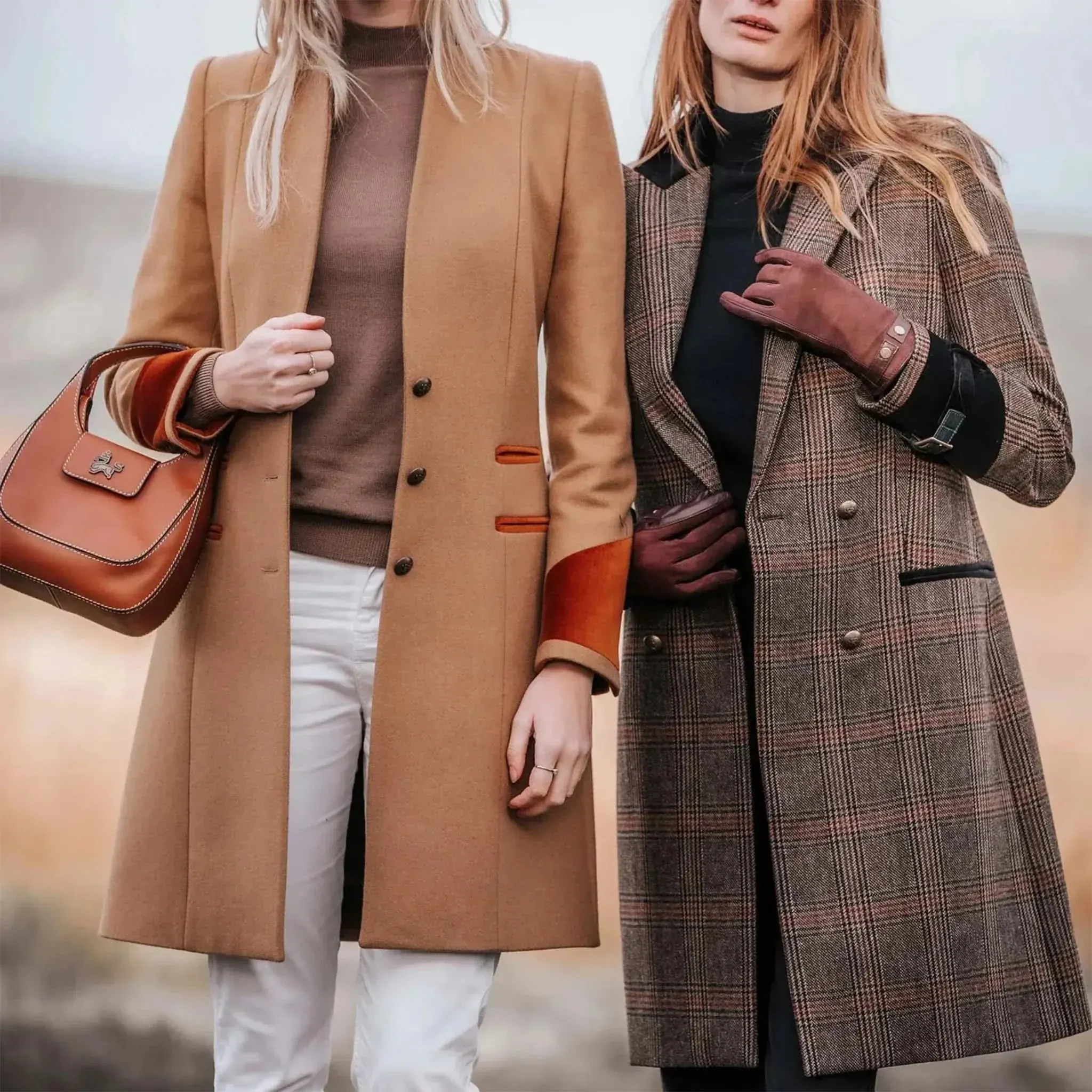 Oxford Camel Wool Coat sold by Welligogs product image thumbnail 5