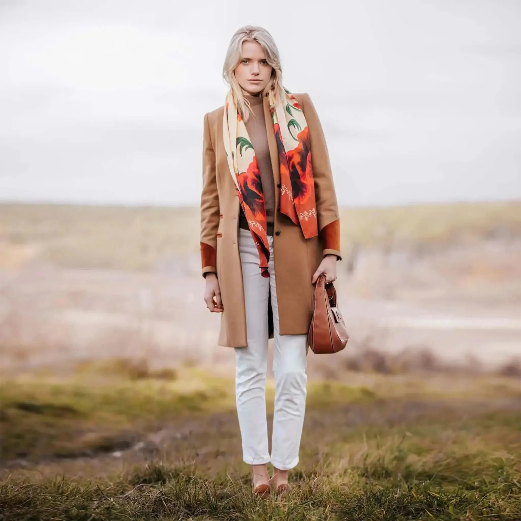 Oxford Camel Wool Coat sold by Welligogs product image thumbnail 3