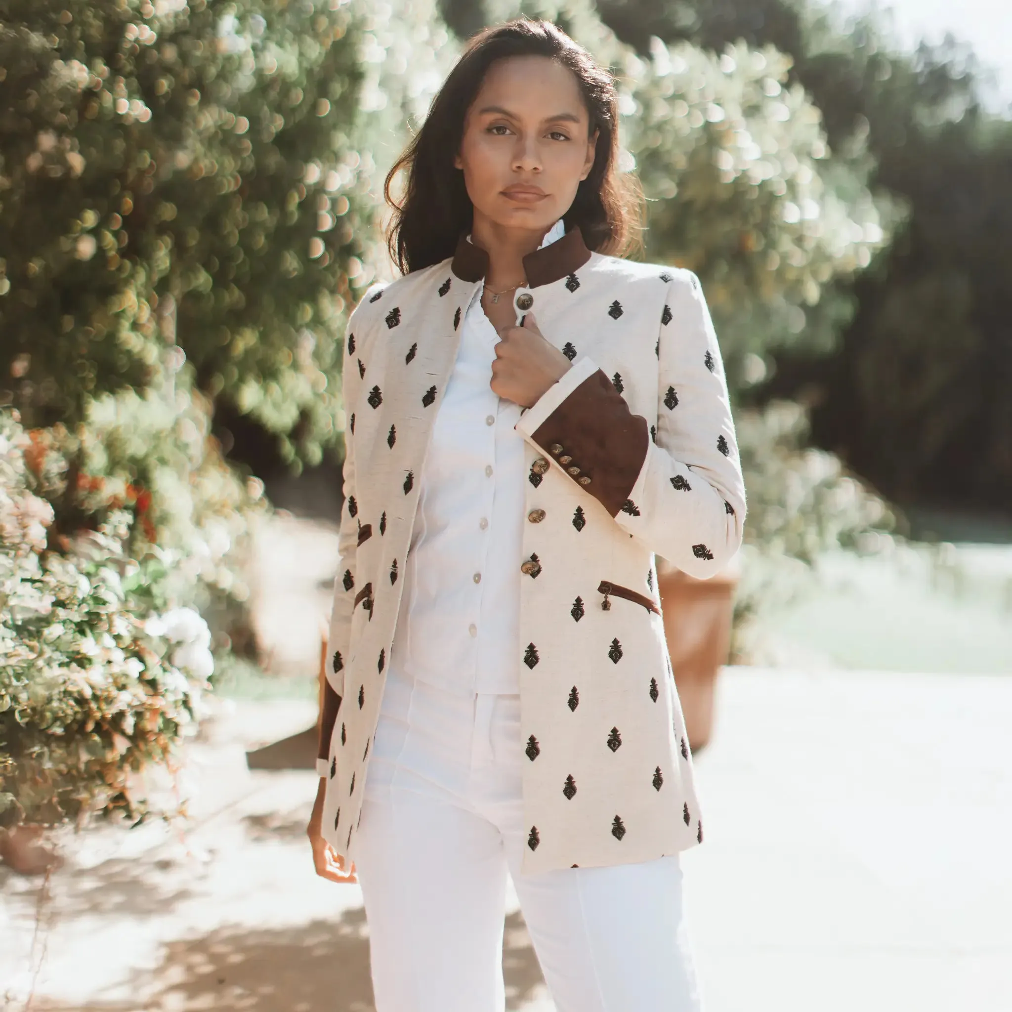 Henley Embroidered Jacket sold by Welligogs