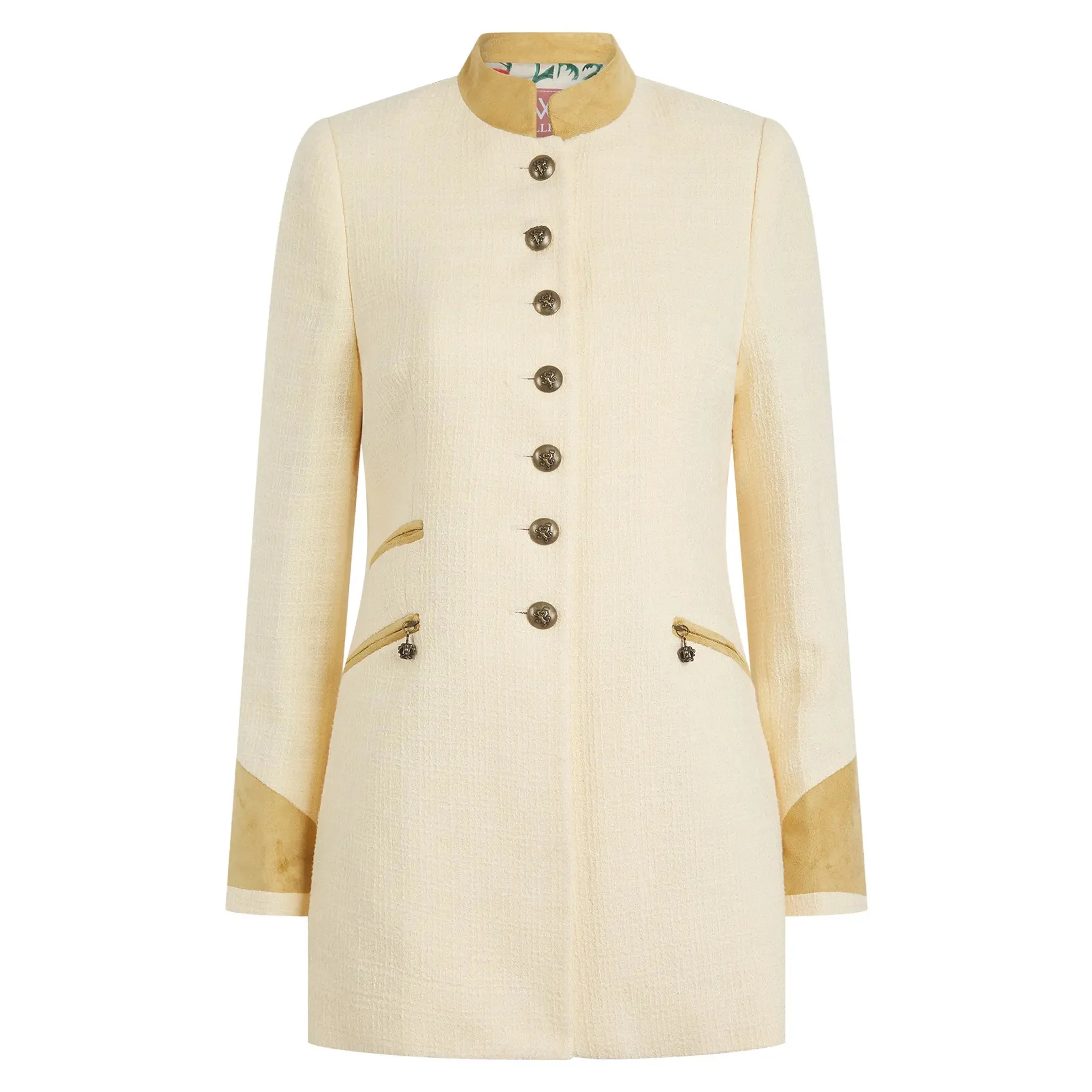 Henley Pale Gold Jacket sold by Welligogs product image thumbnail 4