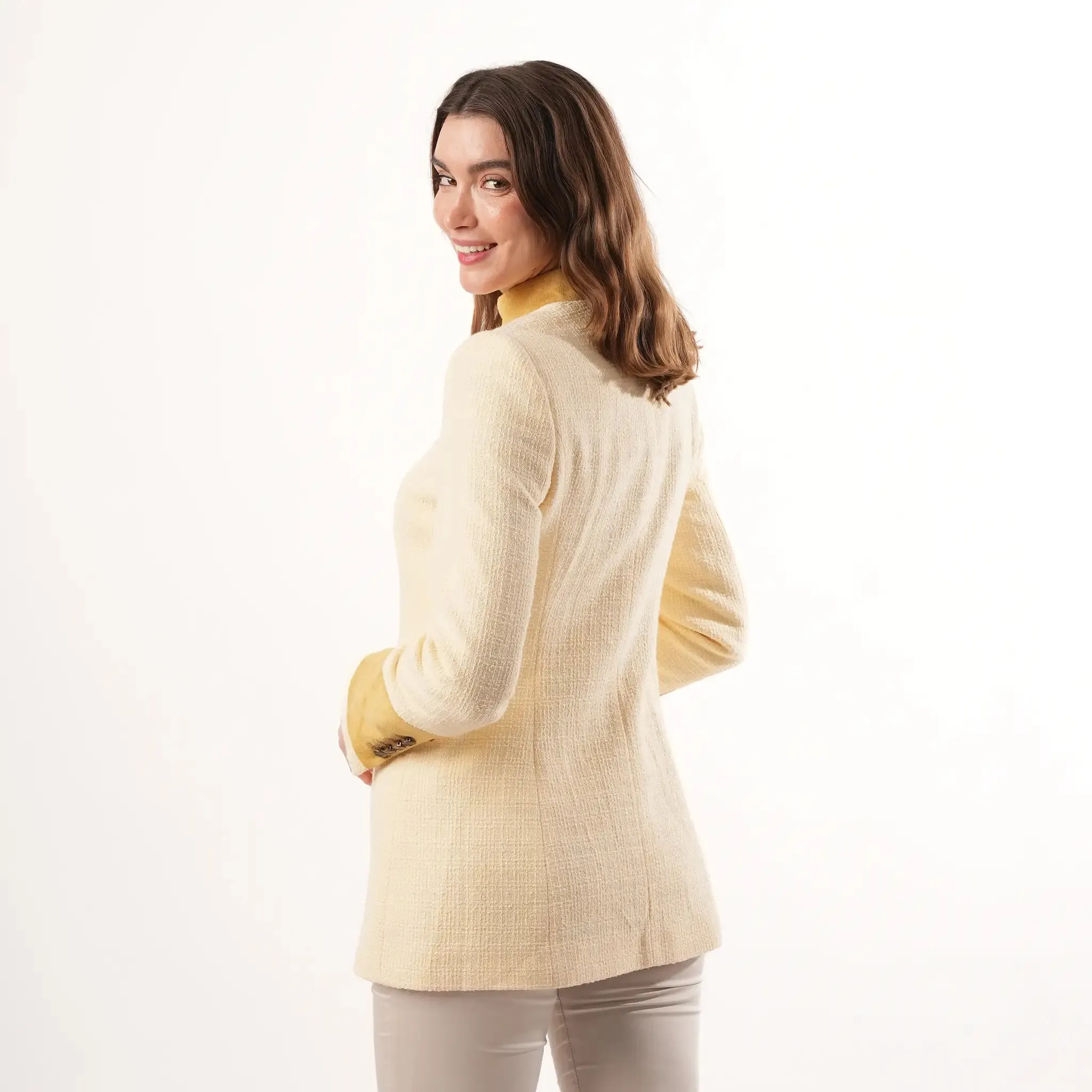 Henley Pale Gold Jacket sold by Welligogs product image thumbnail 2