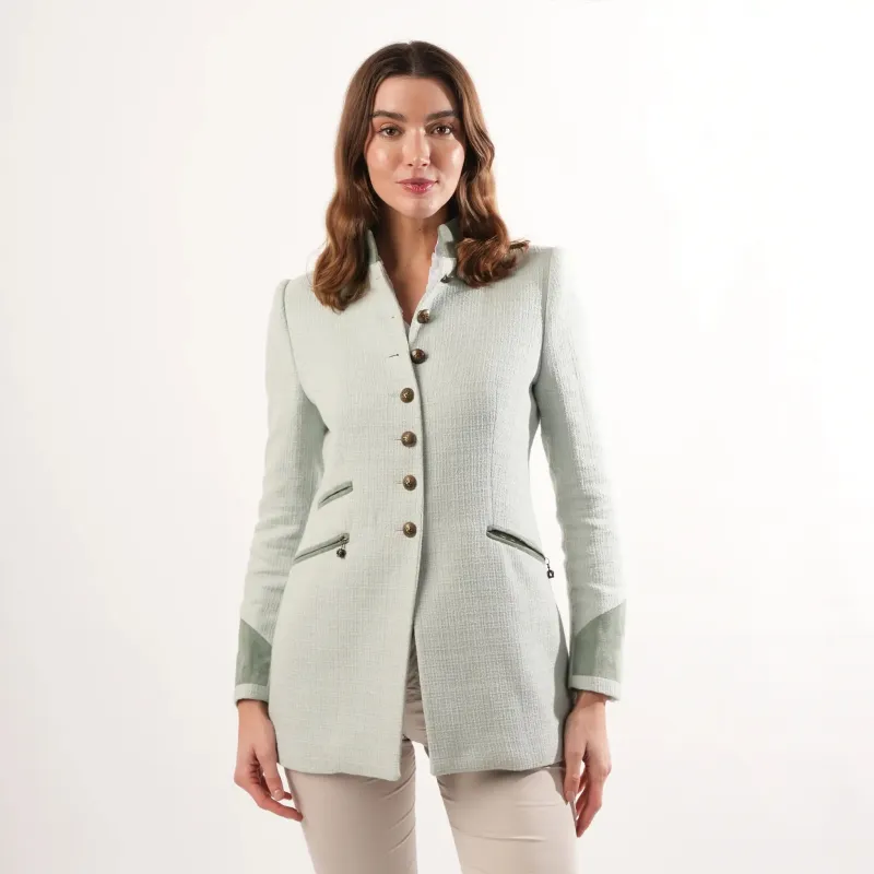 Henley Pale Mint Jacket made by Welligogs
