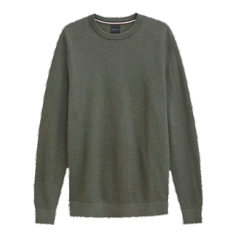 Bugatti Textured Weave Crew Neck Jumper sold by Coes