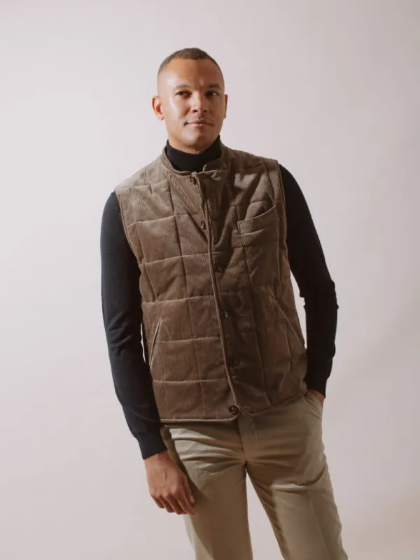William David Padded Waistcoat sold by Coes