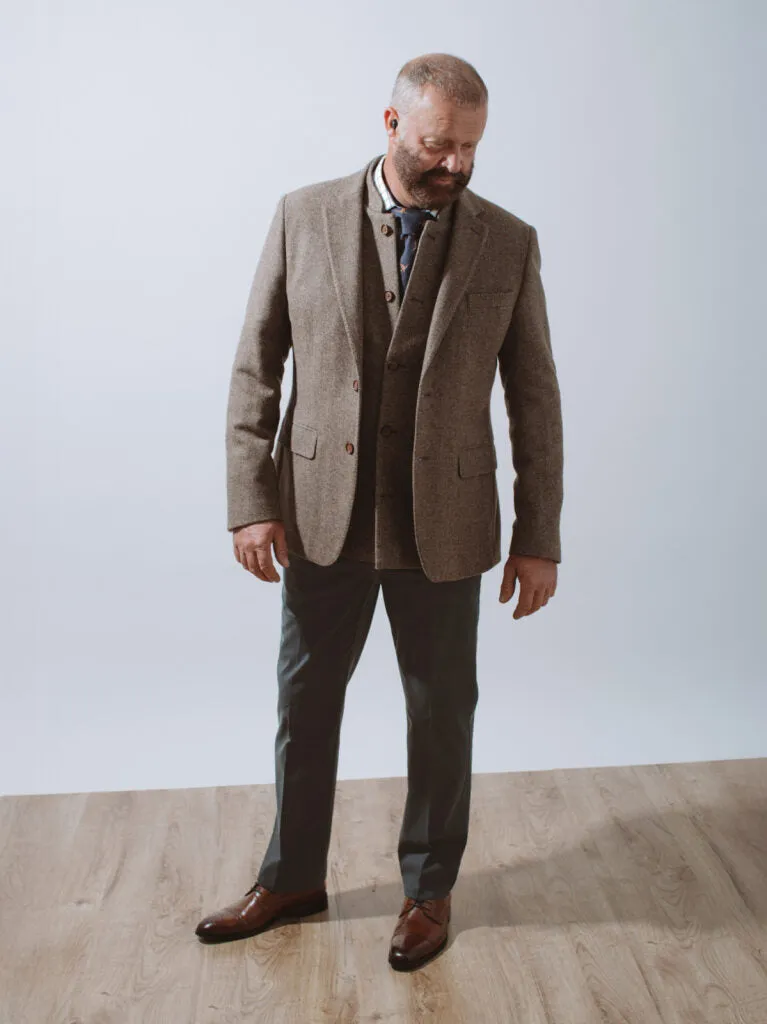 Golding Wool Herringbone Jacket sold by Coes product image thumbnail 2